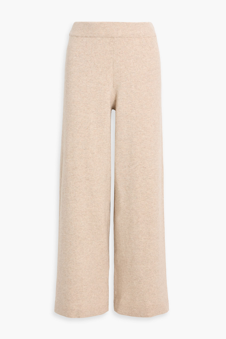 Veronica Beard Jenkins Wool-blend Wide-leg Pants In Neutral