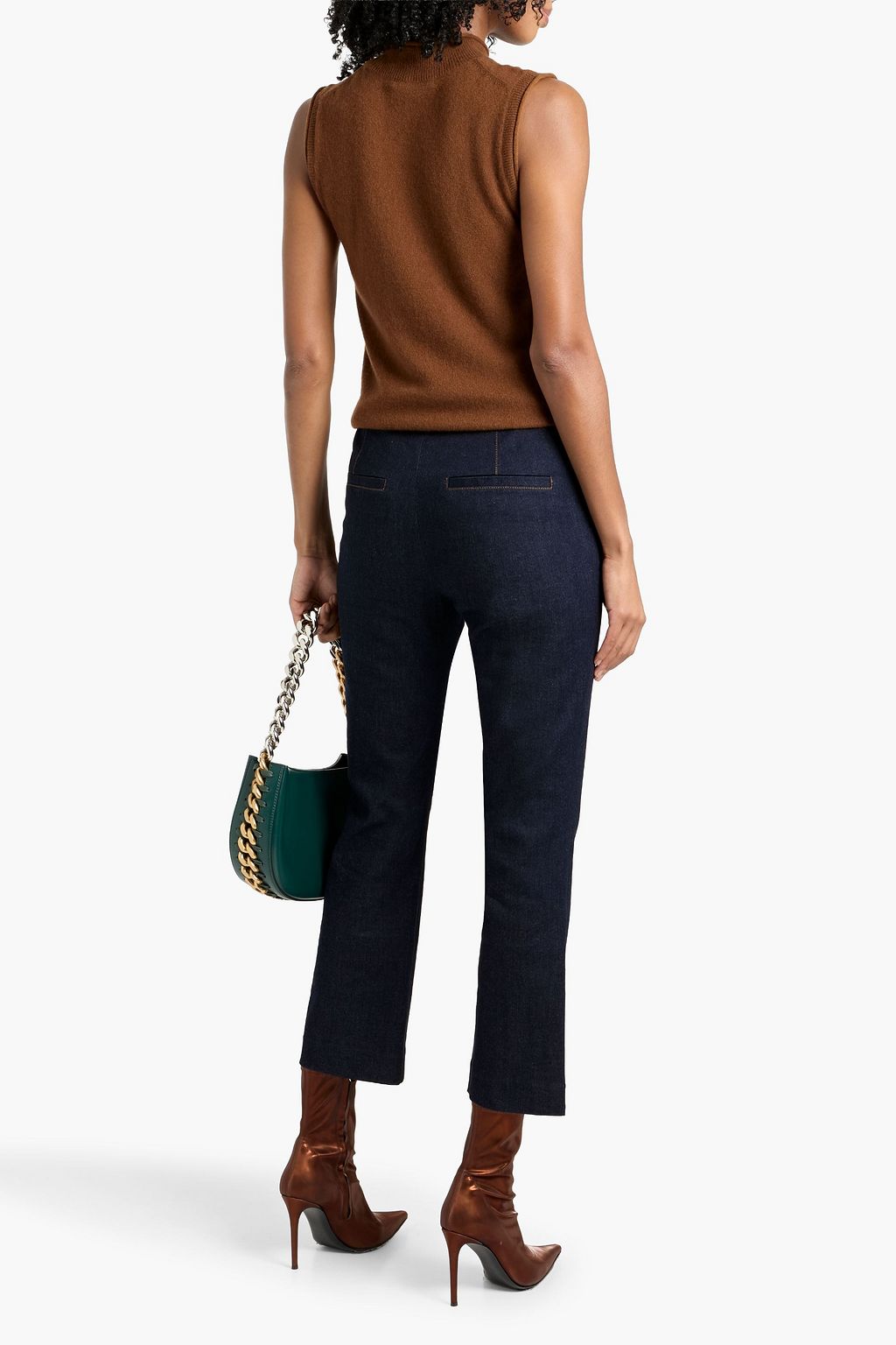 VERONICA BEARD Tani high-rise kick-flare jeans