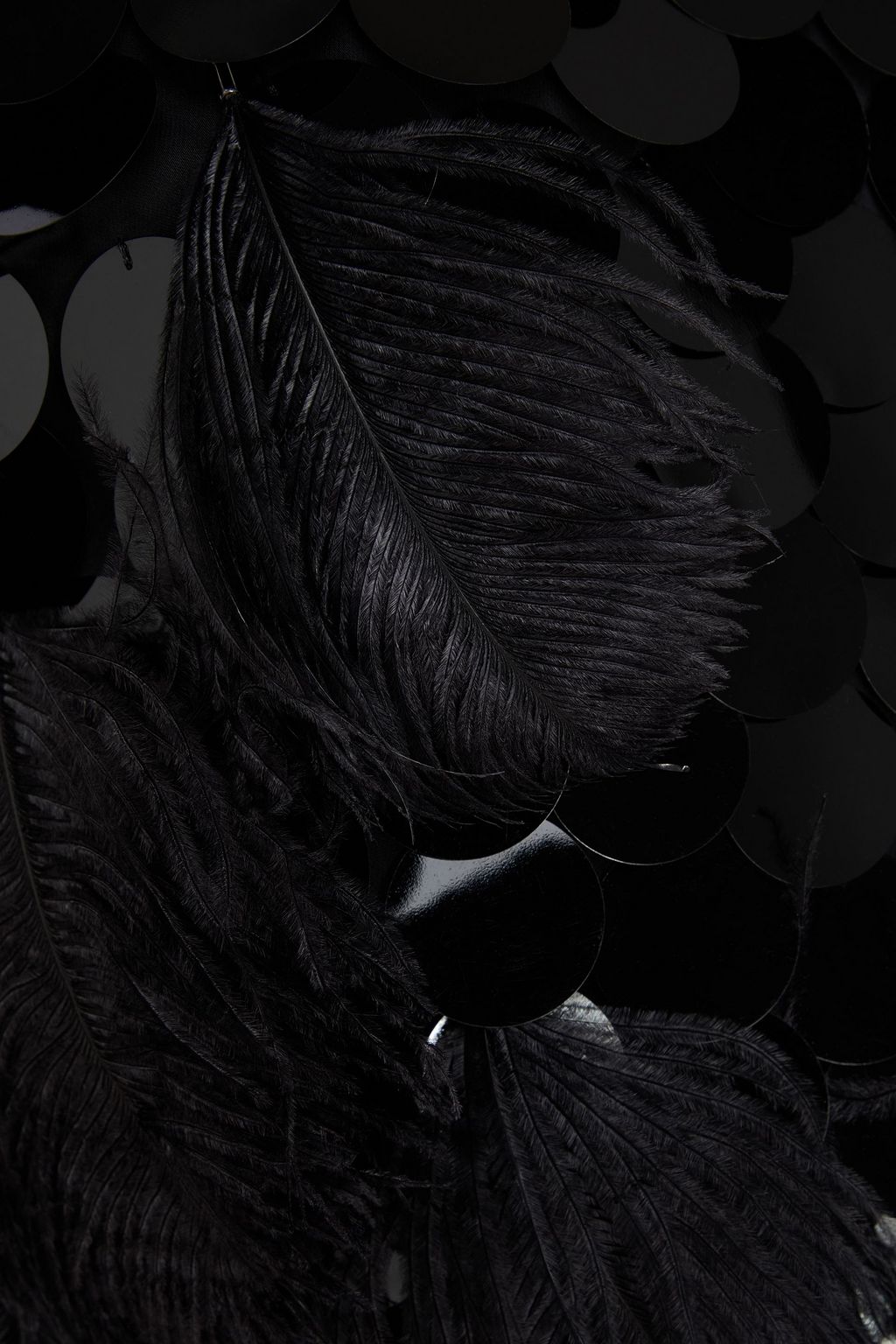 16ARLINGTON Embellished satin-twill top