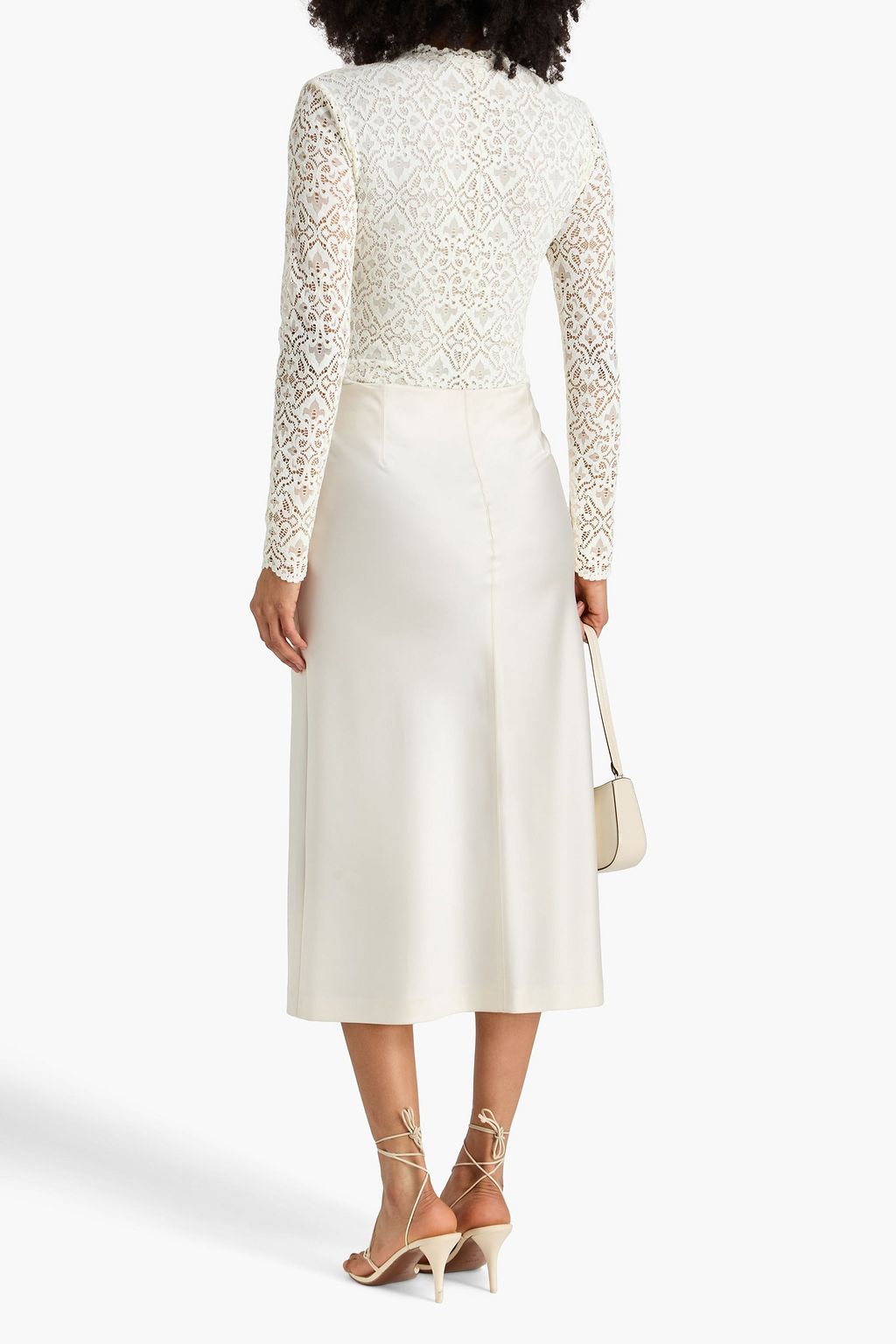 SIMKHAI コードレース&メッシュ ボディスーツ