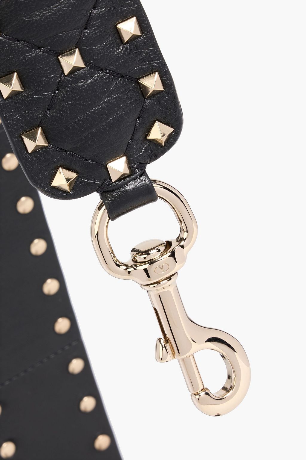 VALENTINO GARAVANI Rockstud quilted leather shoulder strap
