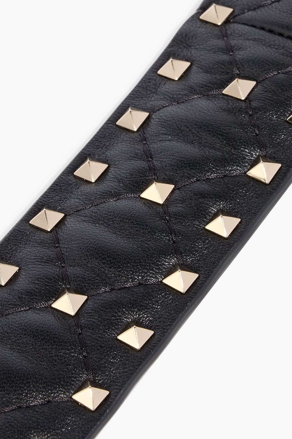 VALENTINO GARAVANI Rockstud quilted leather shoulder strap