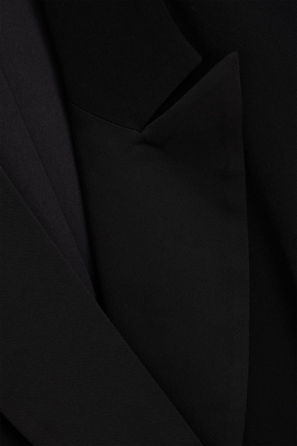 SIMKHAI Wrap-effect crepe jumpsuit