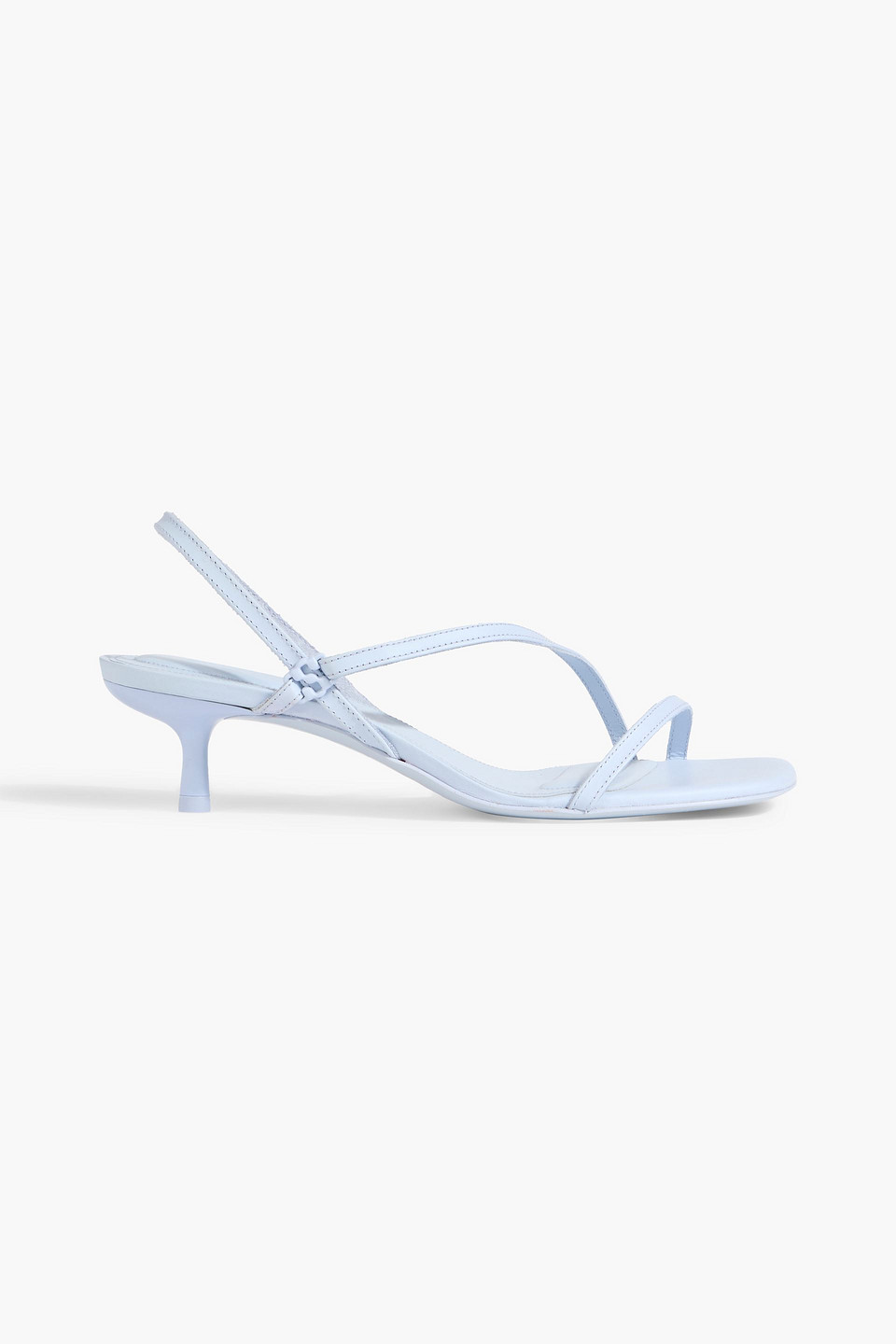 simkhai - cedonia leather slingback sandals - blue - eu 41