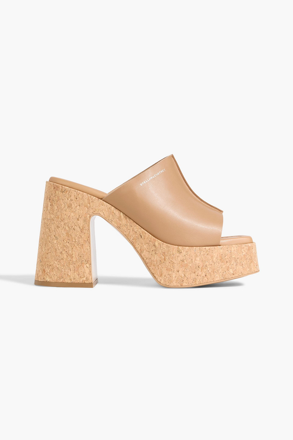 Stella Mccartney Skylar Platform Mules In Brown