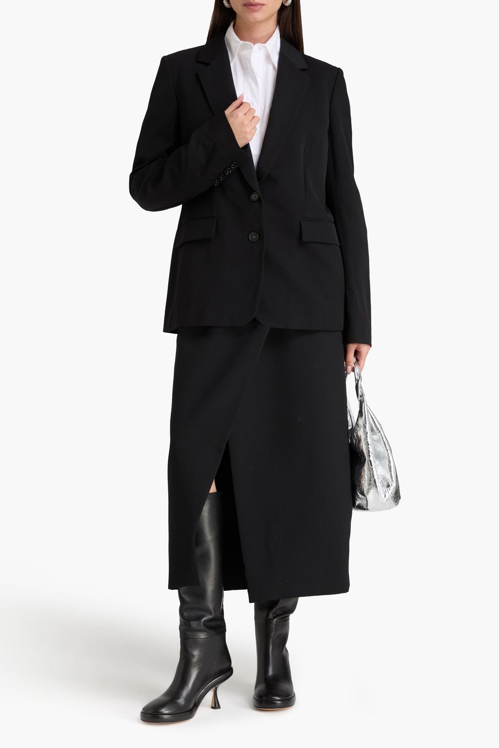 STELLA MCCARTNEY Wool-blend blazer