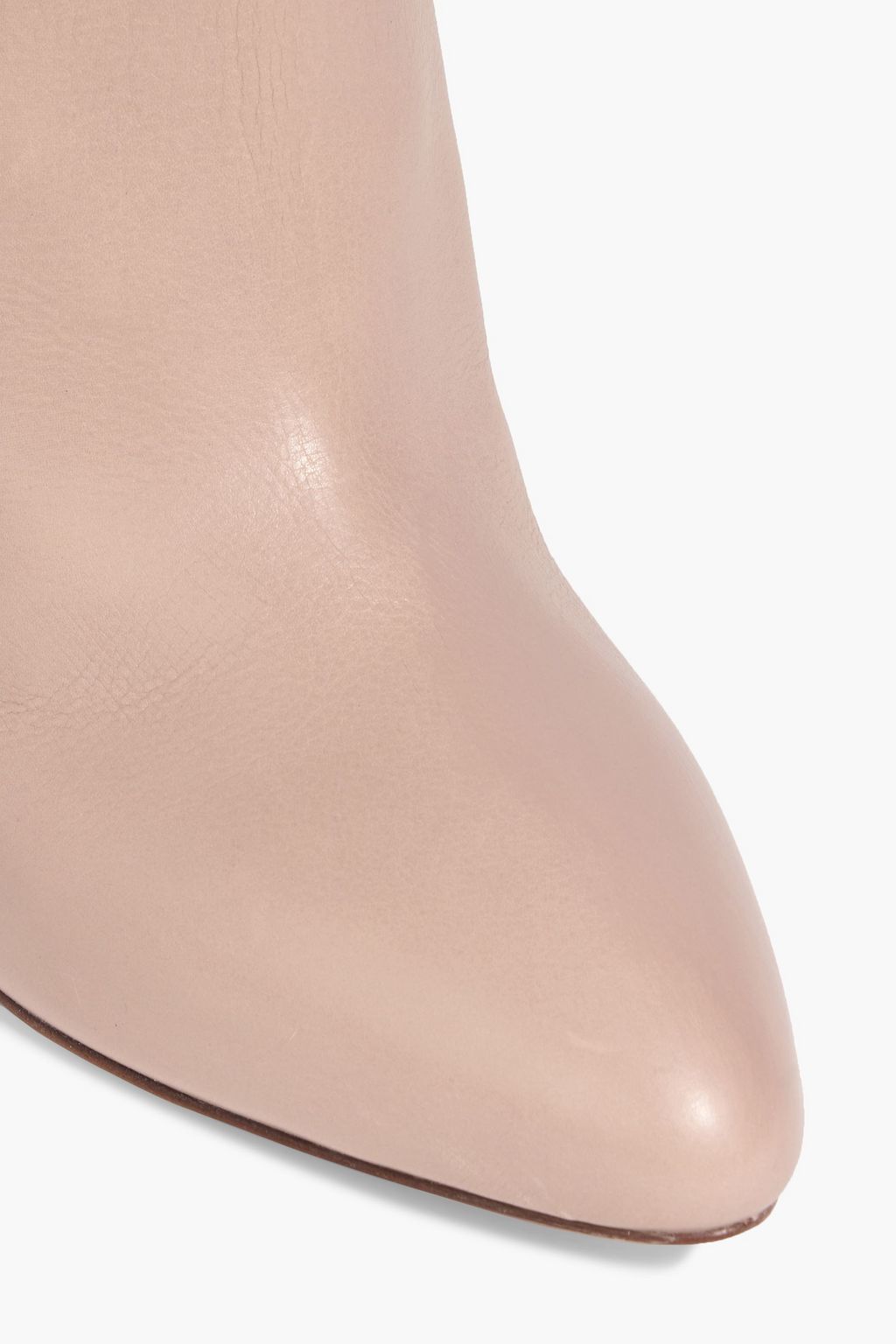 VALENTINO GARAVANI Rockstud bow-detailed leather boots