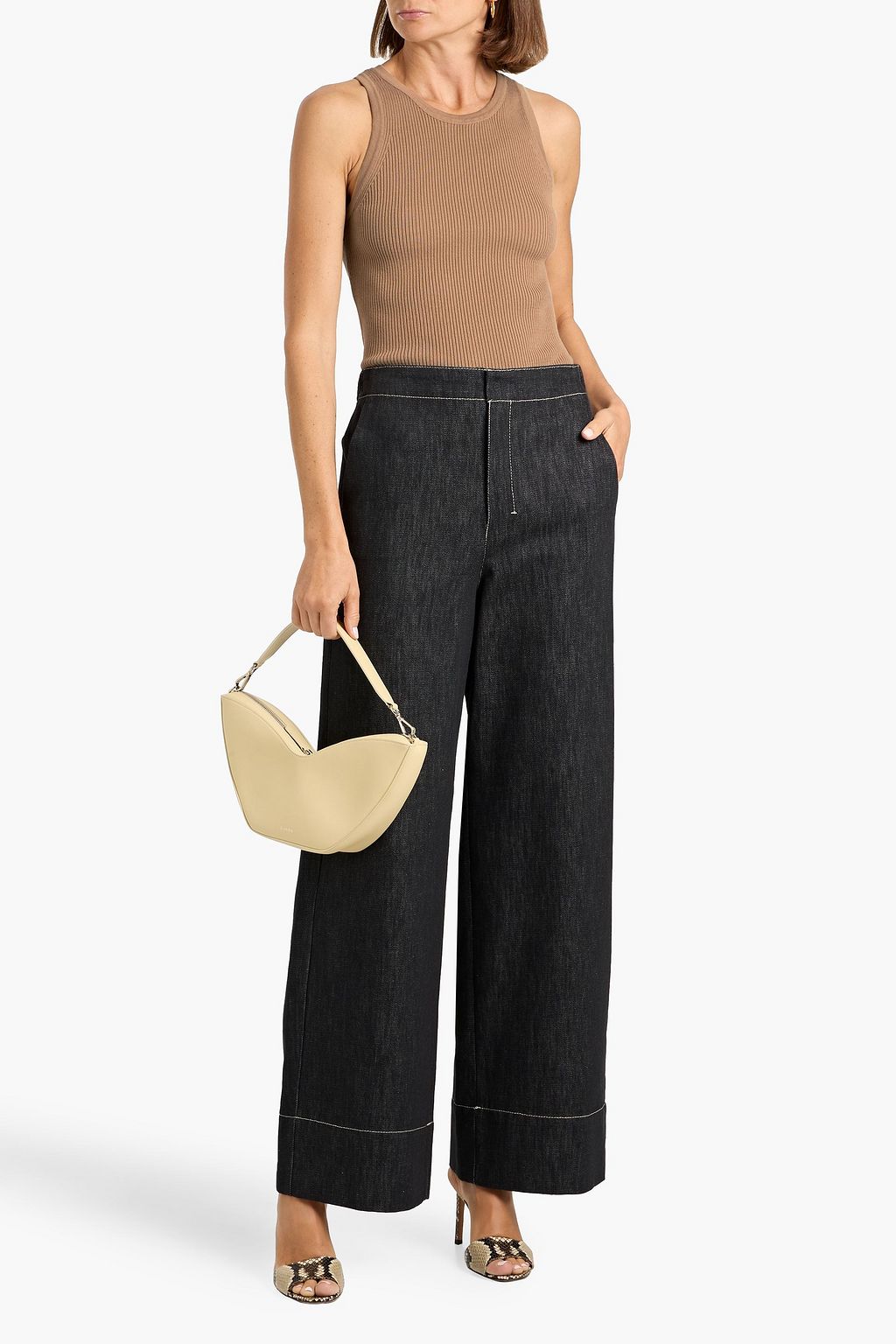 'S MAX MARA Omelia high-rise wide-leg jeans