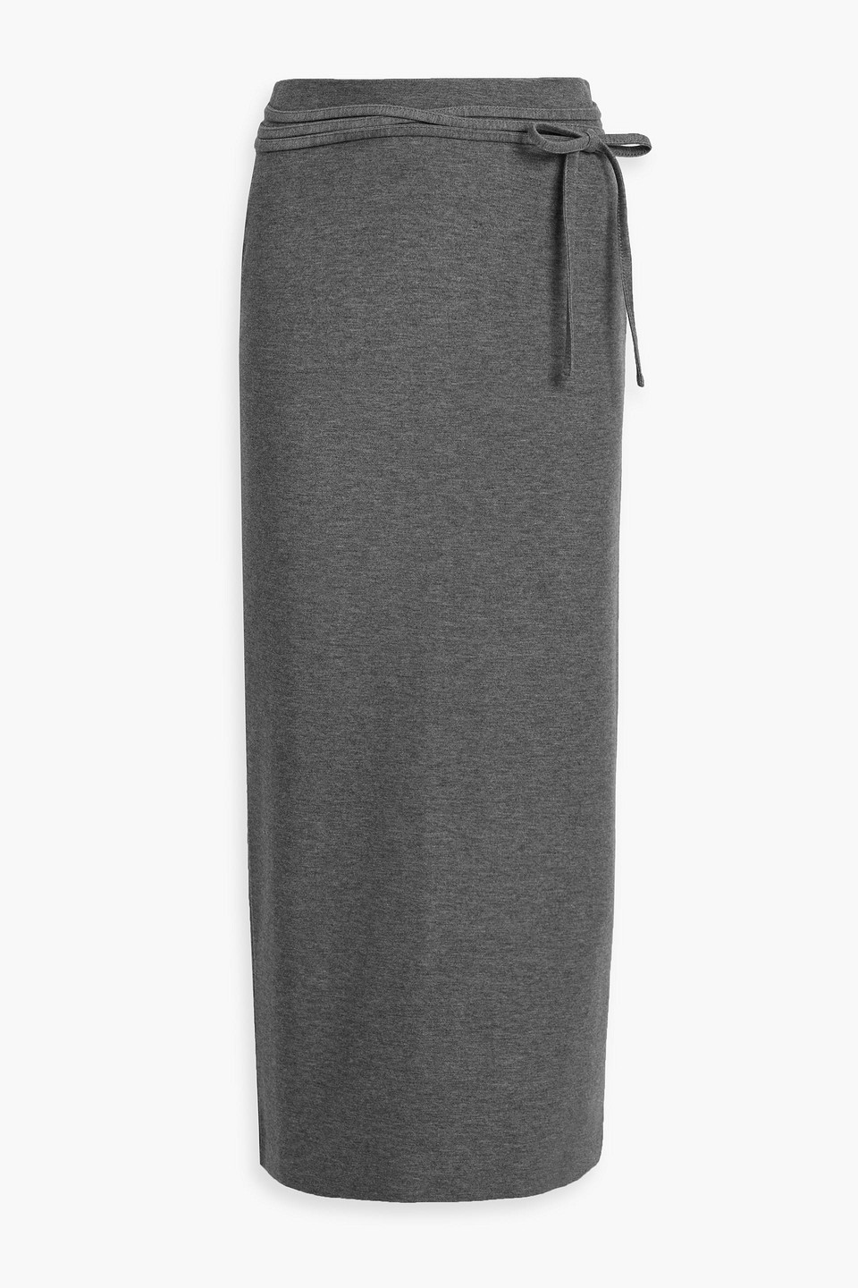 Weekend Max Mara Furetto Cotton-blend Jersey Maxi Skirt In Green