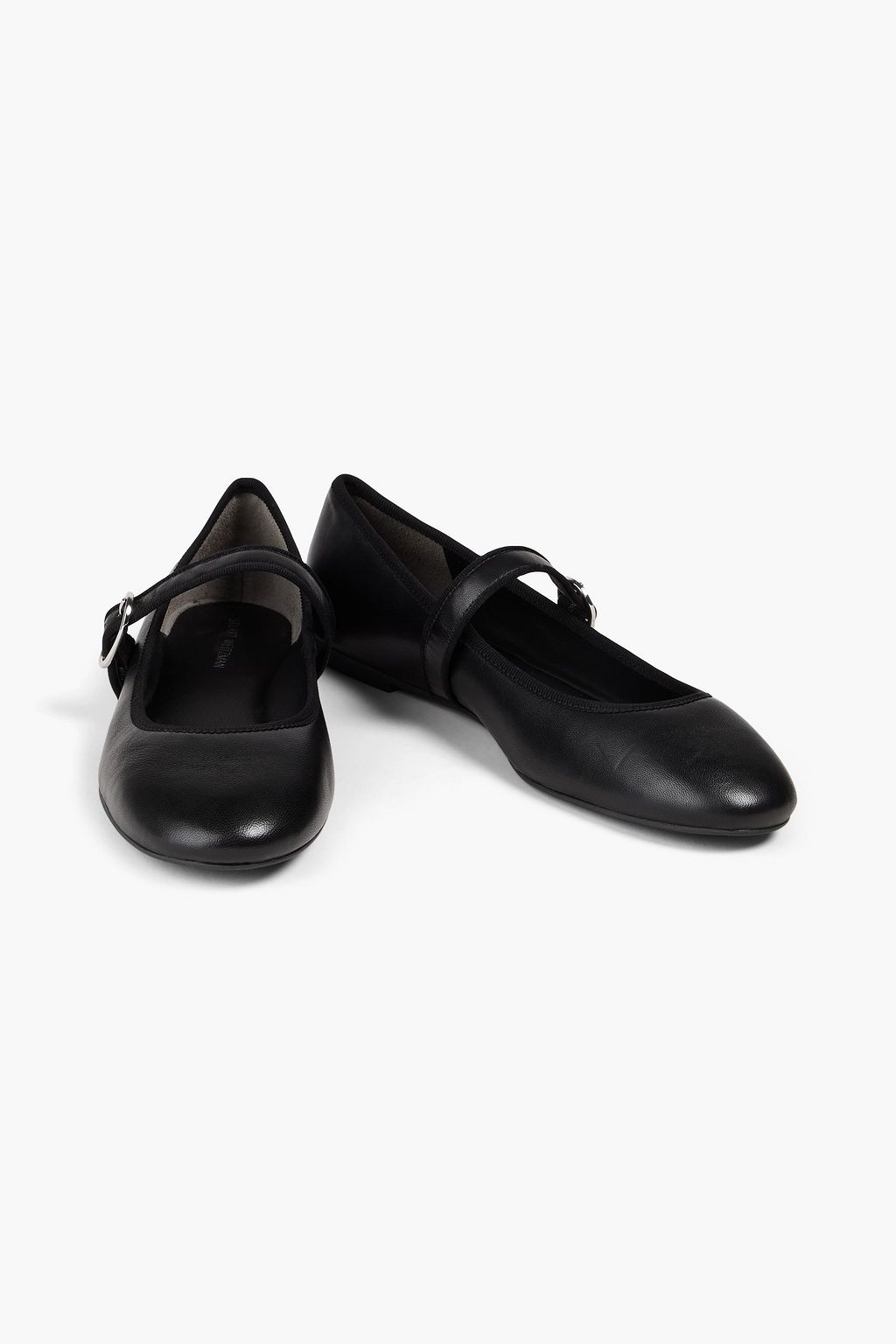 STUART WEITZMAN Alice leather Mary Jane flats