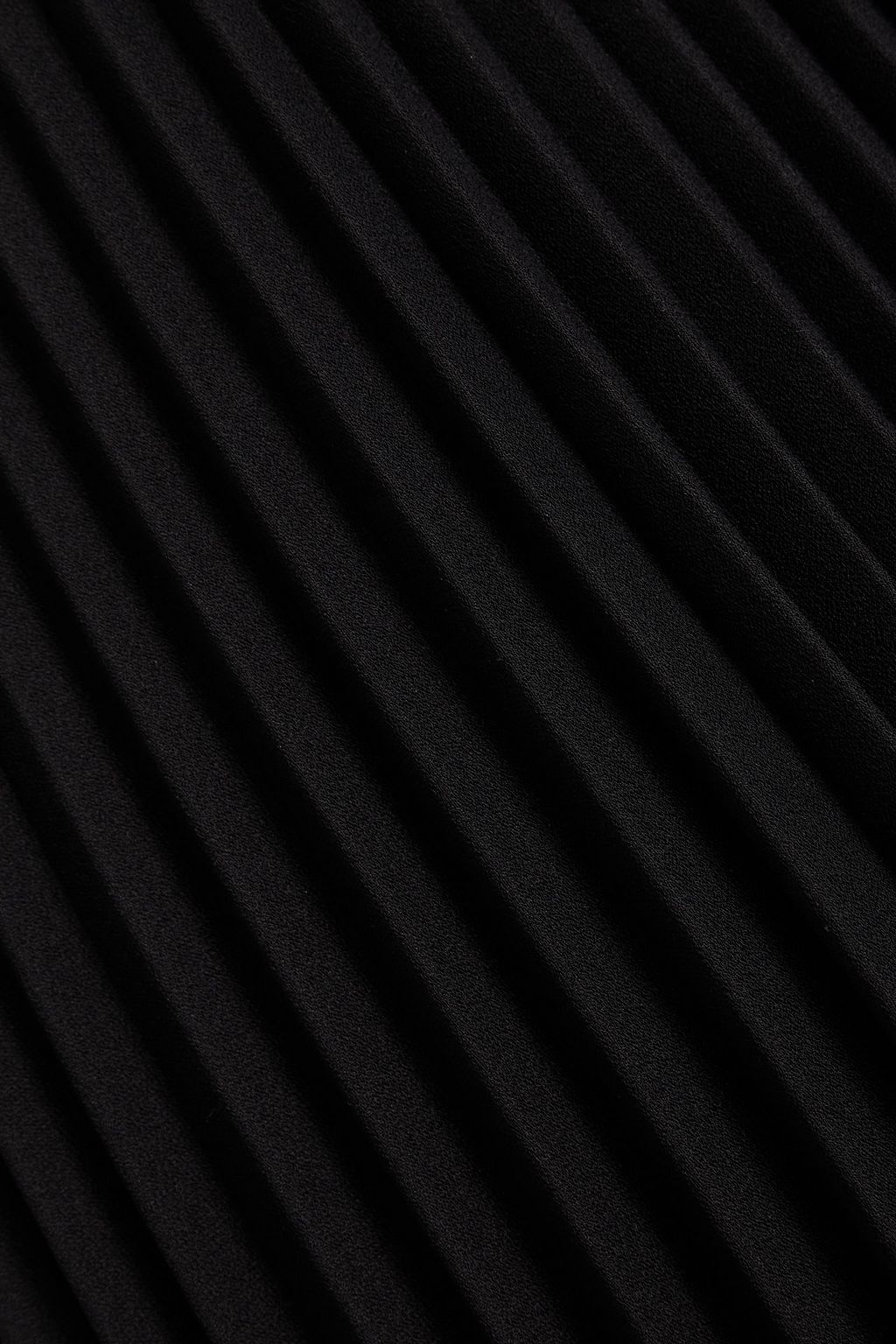 VALENTINO GARAVANI Pleated crepe skirt