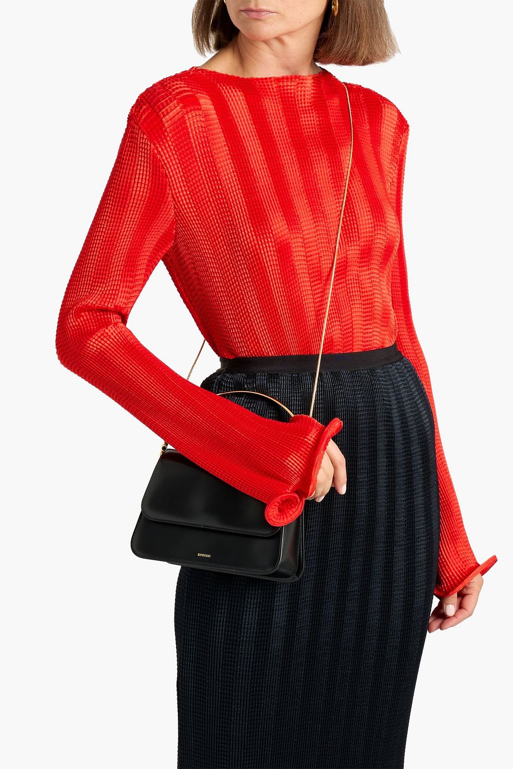 SIMKHAI Aria leather tote