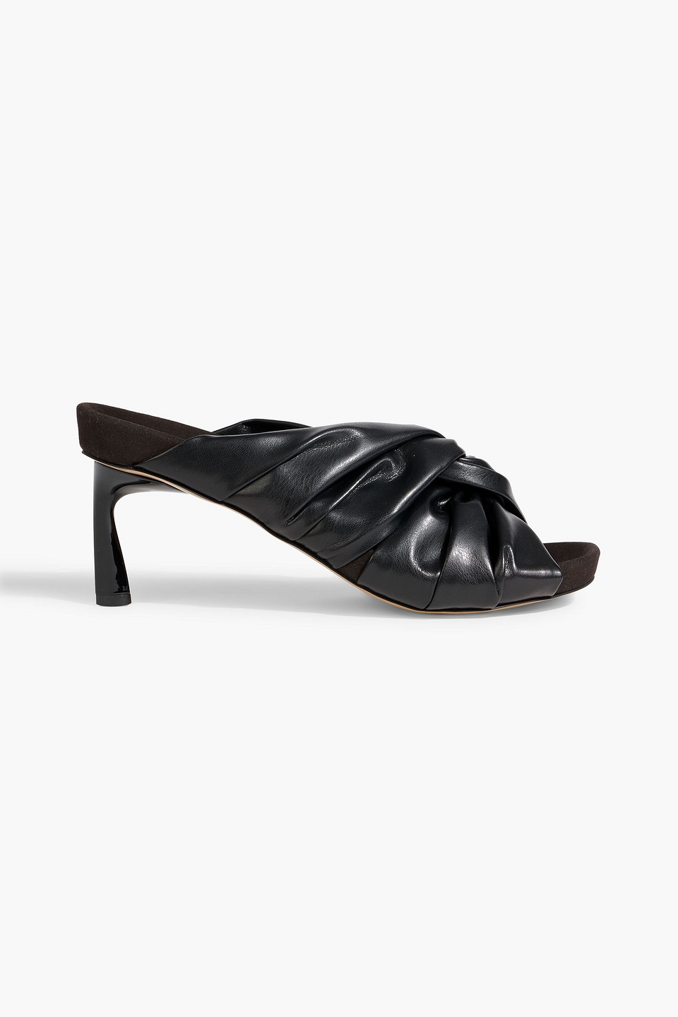Stella Mccartney Terra Twisted Mules In Black