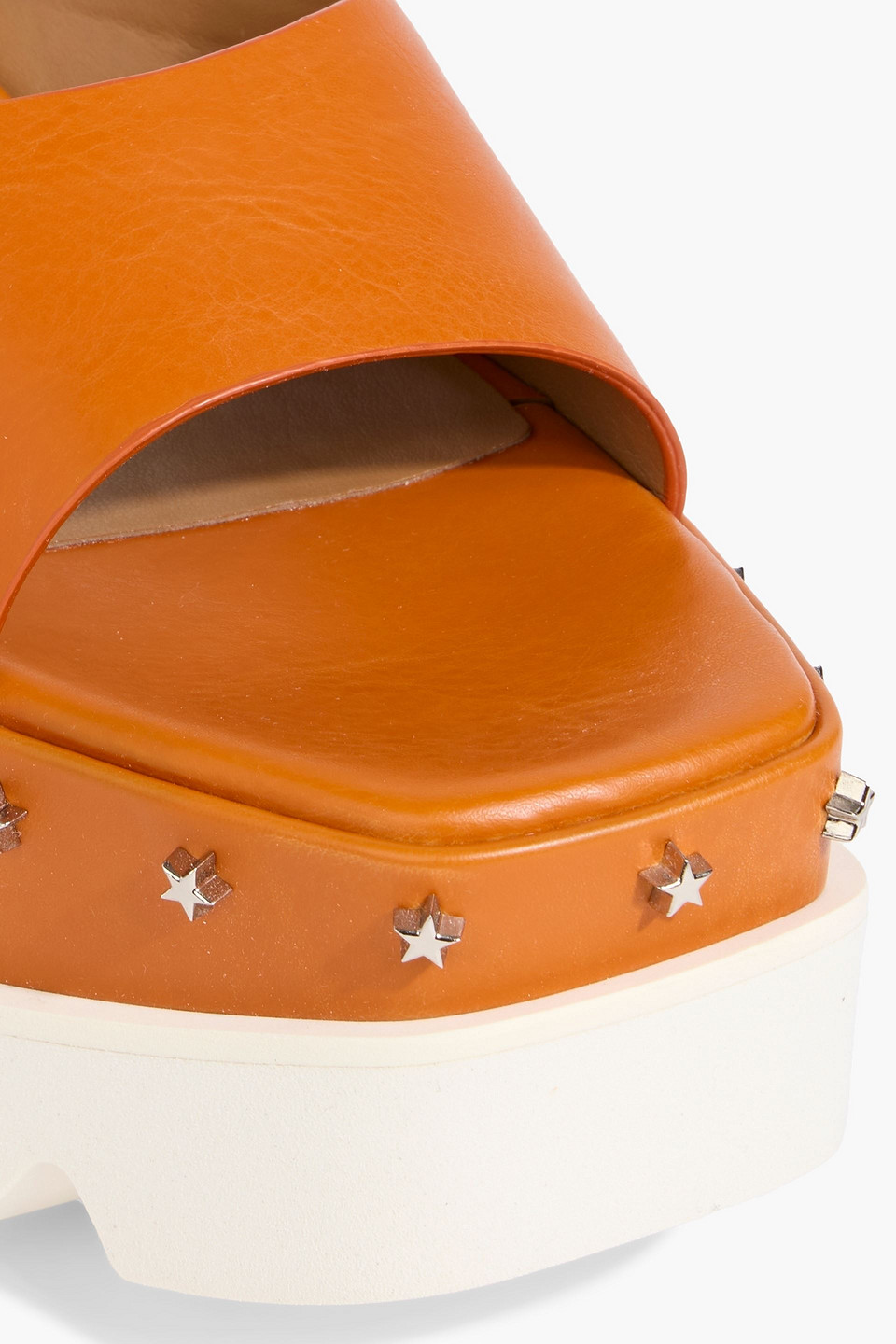 Stella Mccartney Elyse Studded Platform Sandals In Multi