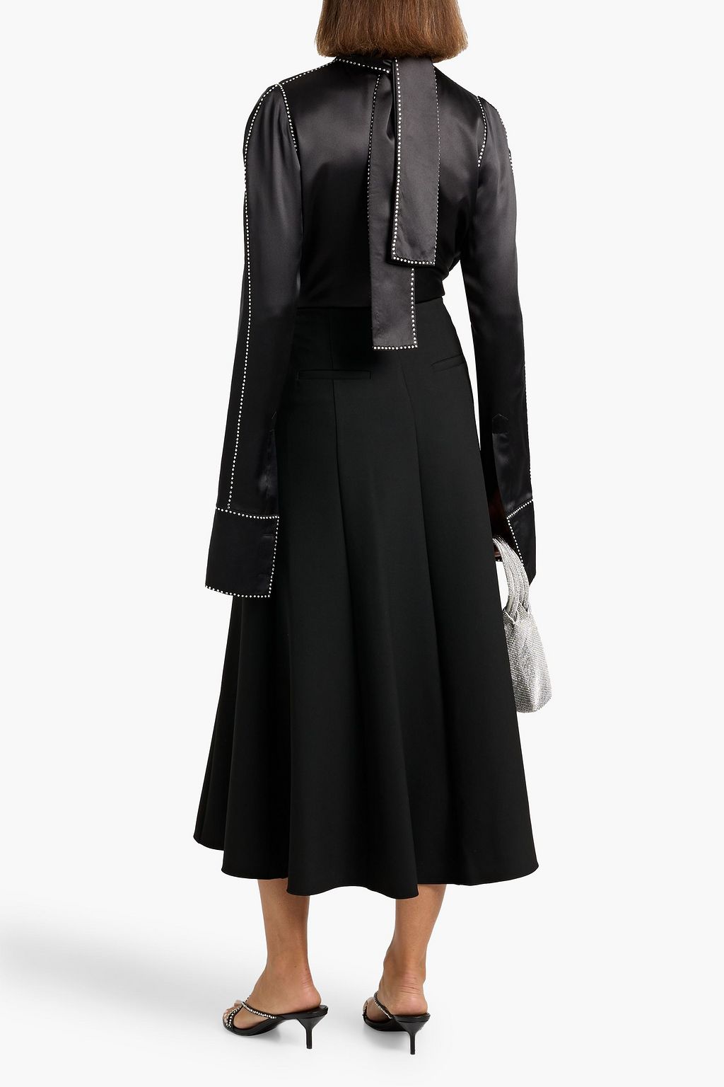 SIMKHAI Dottie cady midi skirt