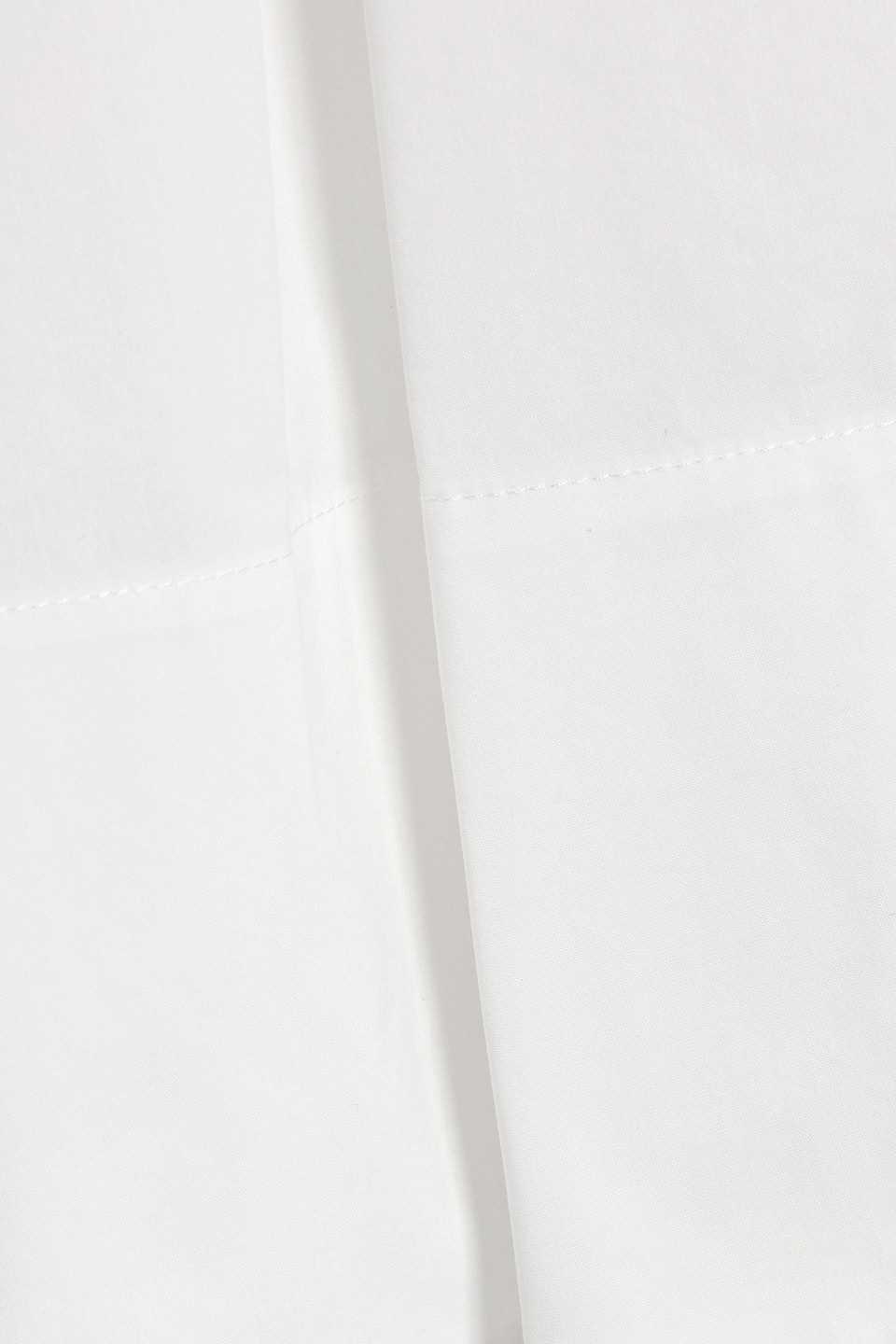 Simkhai Samantha Pleated Cotton-blend Poplin Skirt In White