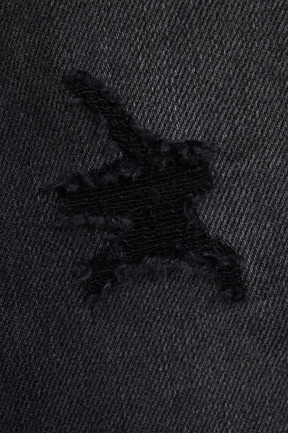 Simkhai River Distressed High-rise Straight-leg Jeans In Gray