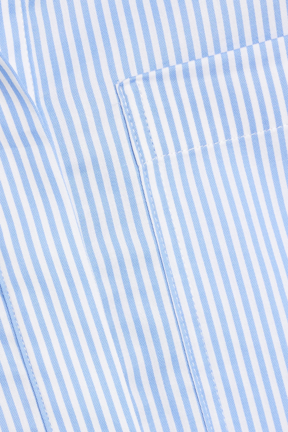 Simkhai Cris Short Sleeve Shirt Dress In Blue Hydrangea Stripe In Blue