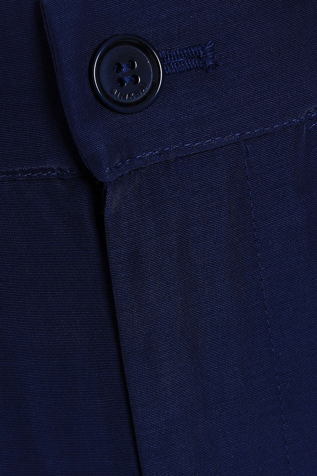 SIMKHAI Sydnie pleated satin wide-leg pants