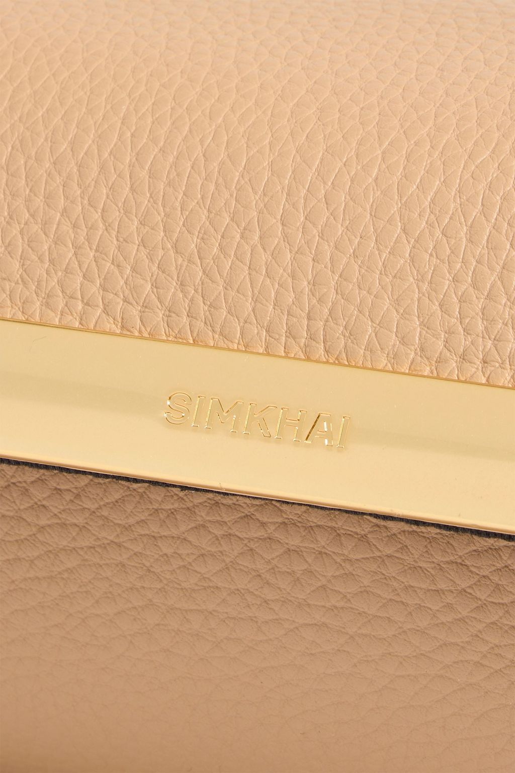 SIMKHAI Rola pebbled-leather cross-body bag