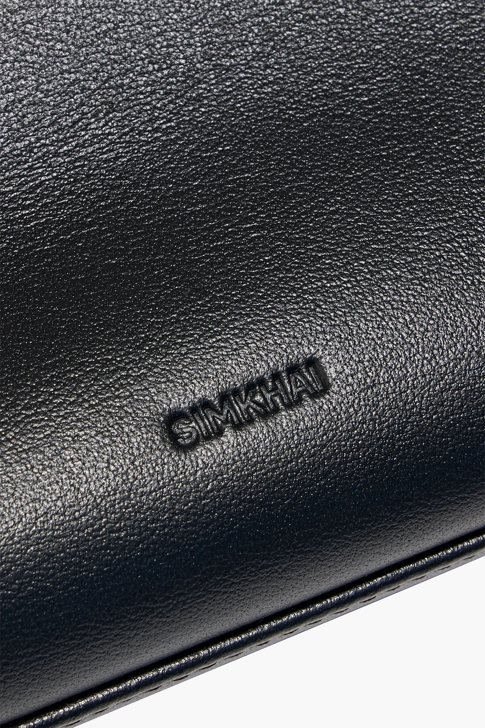 Simkhai Phoenix Leather Shoulder Bag In Black