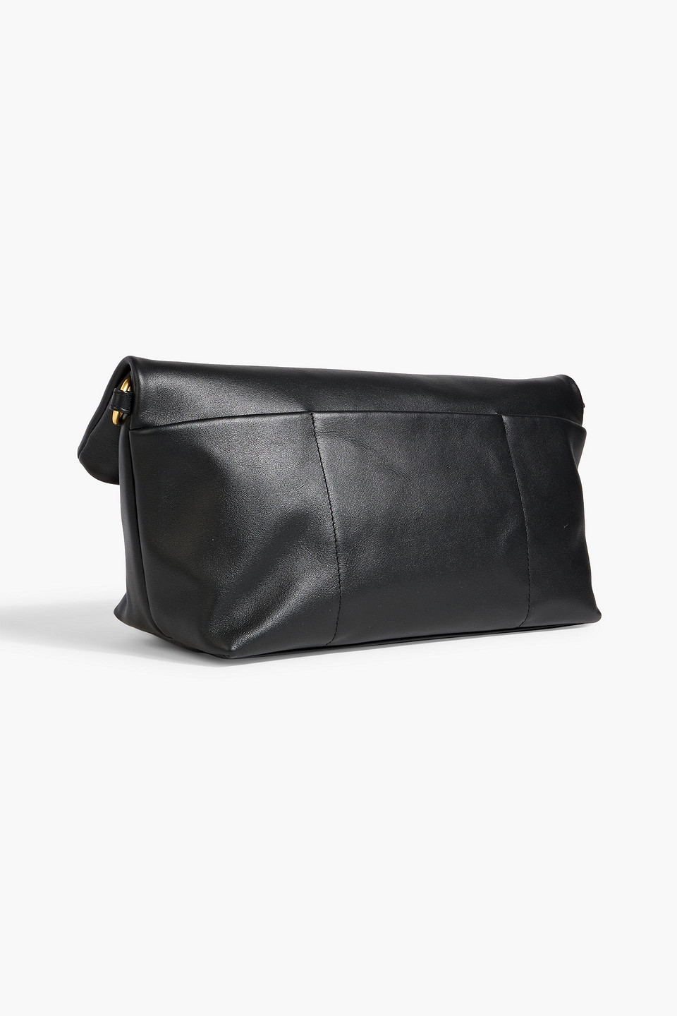 Simkhai Phoenix Leather Shoulder Bag In Black