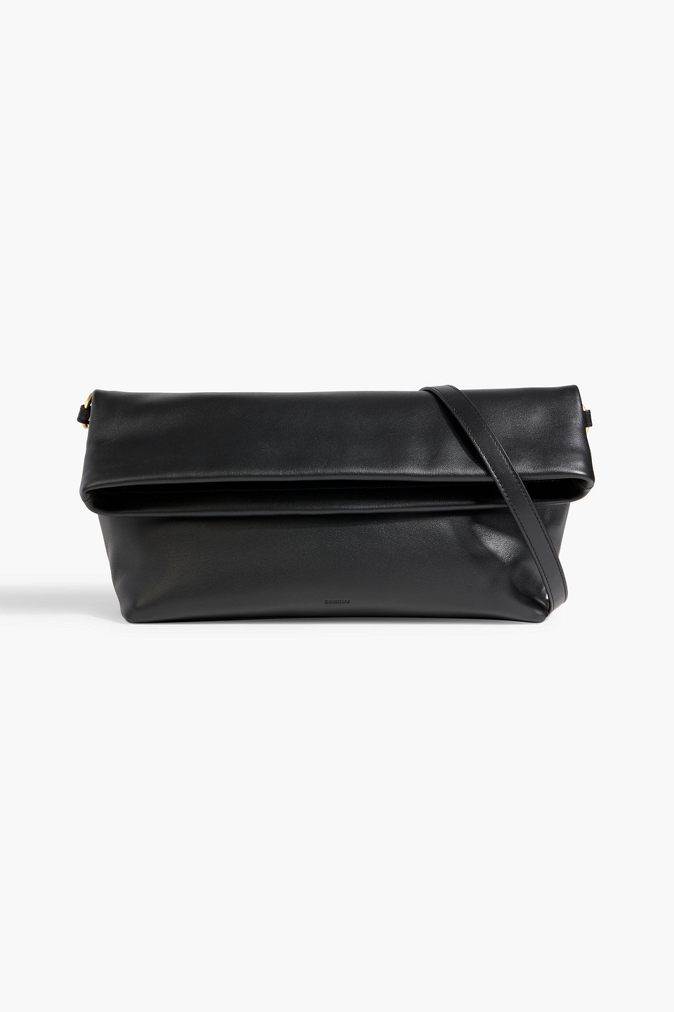 Simkhai Phoenix Leather Shoulder Bag In Black