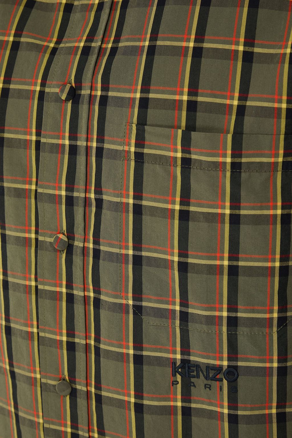KENZO Checked cotton shirt
