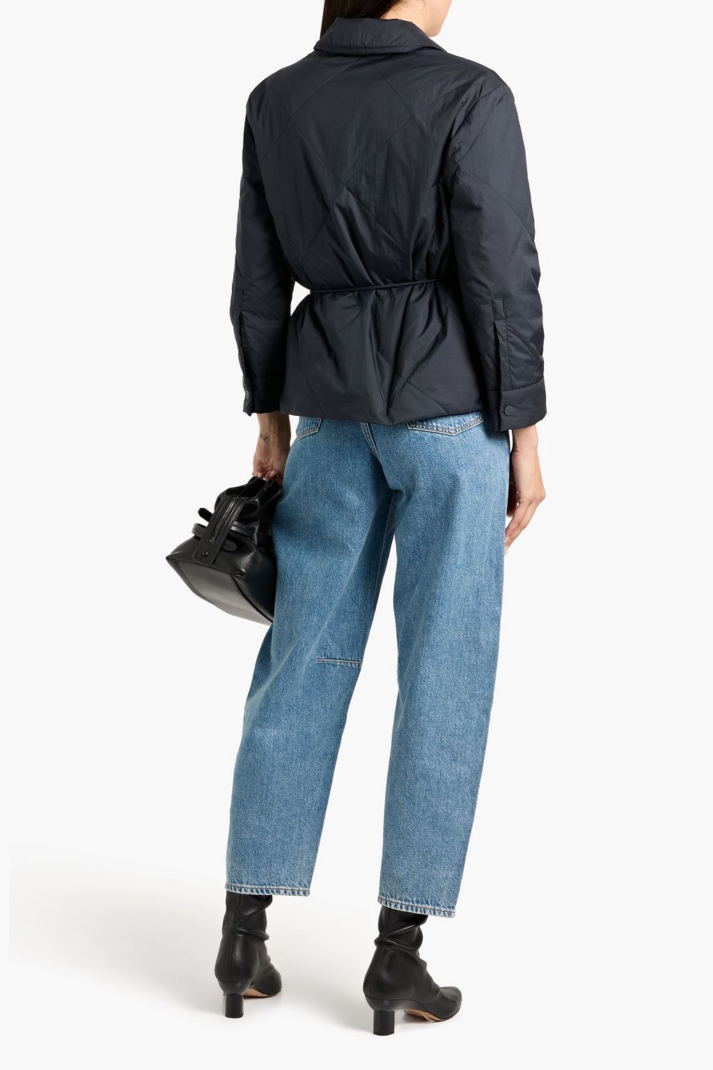 THEORY Quilted shell down jacket