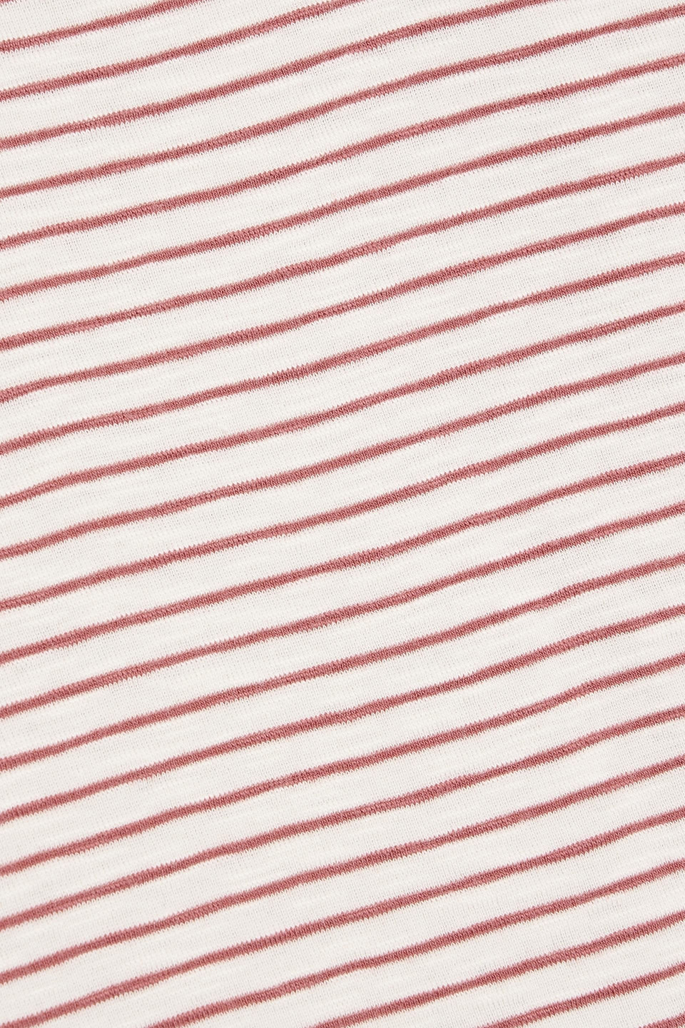 Vince Striped Cotton And Modal-blend Jersey T-shirt In White