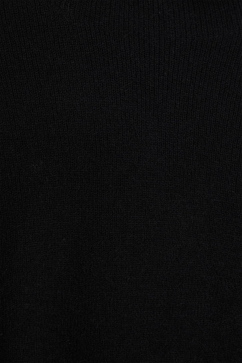 BY MALENE BIRGER Jaxa wool and moahir-blend turtleneck top