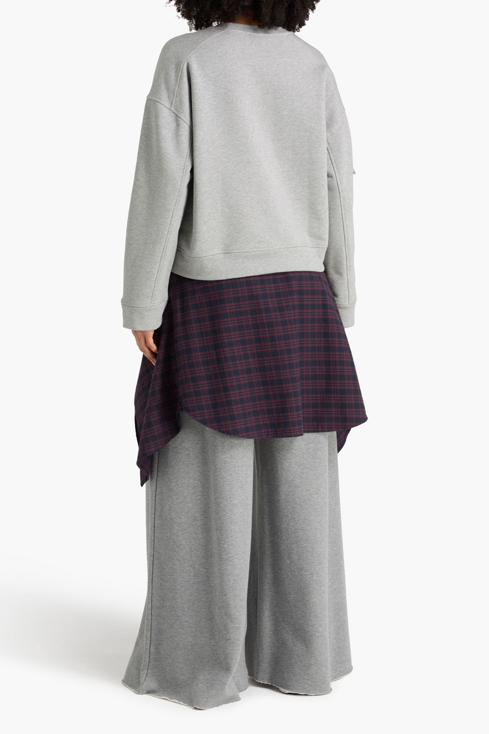  Ganni - French Cotton-terry Sweatshirt - Gray - Xxs/xs 