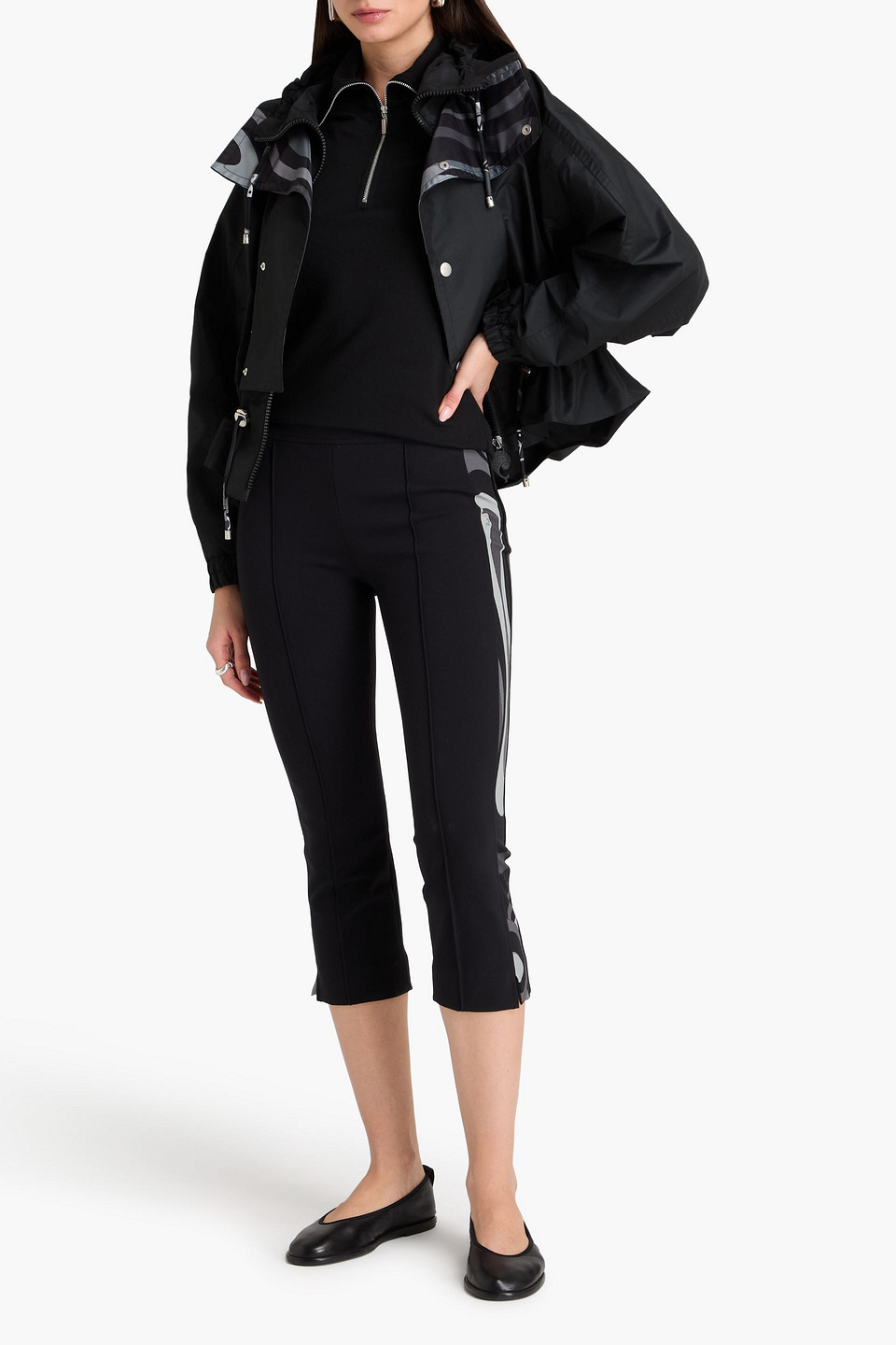 Pucci - Stretch-crepe Capri Pants - Black - It 38 