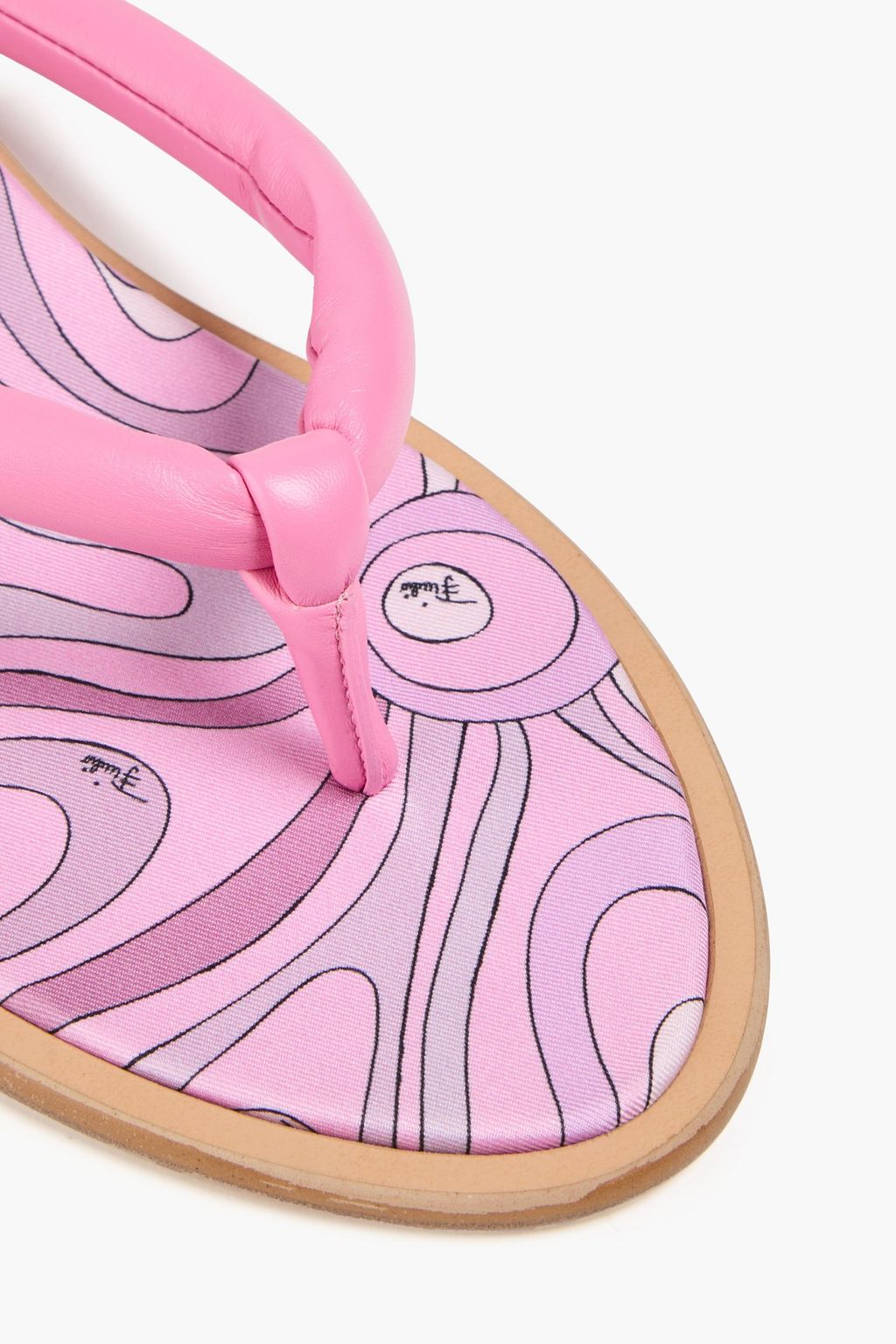 PUCCI خفافات من الجلد