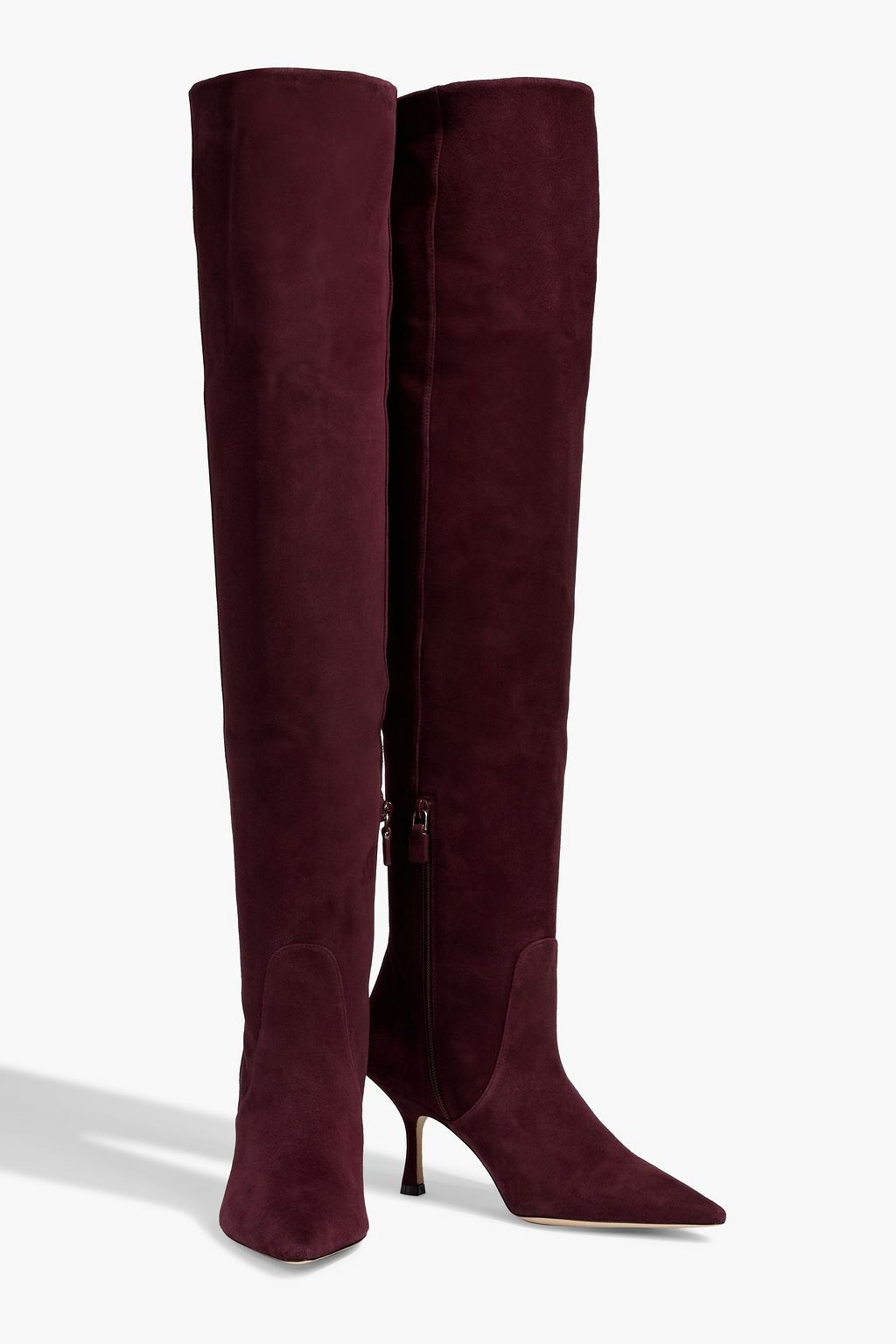 STUART WEITZMAN Naomi 75 suede over-the-knee boots