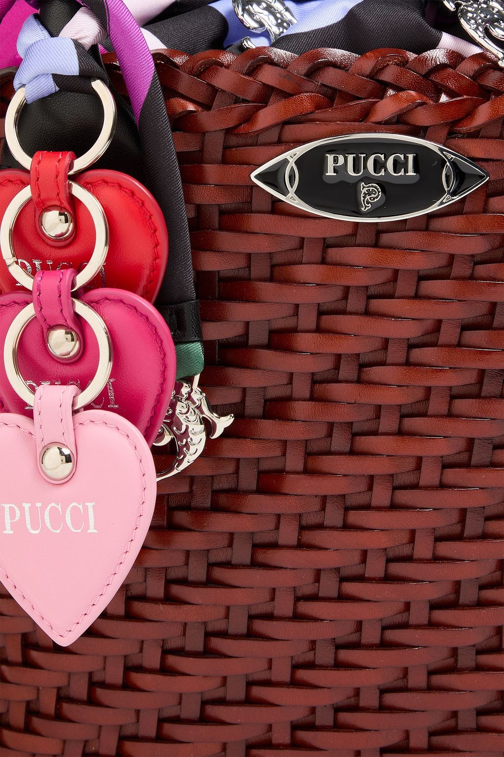 PUCCI حقيبة باكيت من الجلد