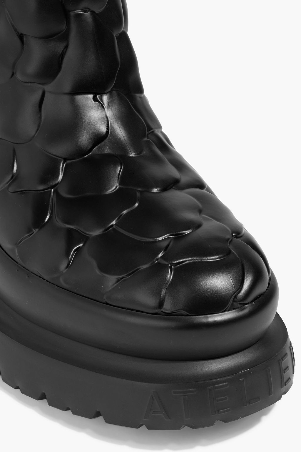 VALENTINO GARAVANI Atelier 03 Rose Edition rubber platform rain boots