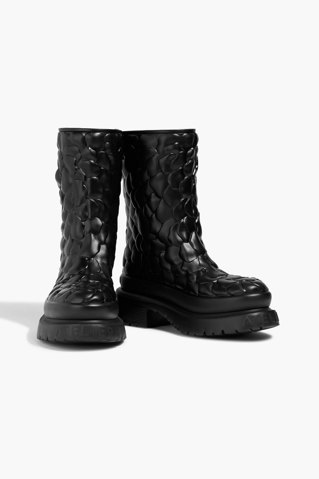 VALENTINO GARAVANI Atelier 03 Rose Edition rubber platform rain boots
