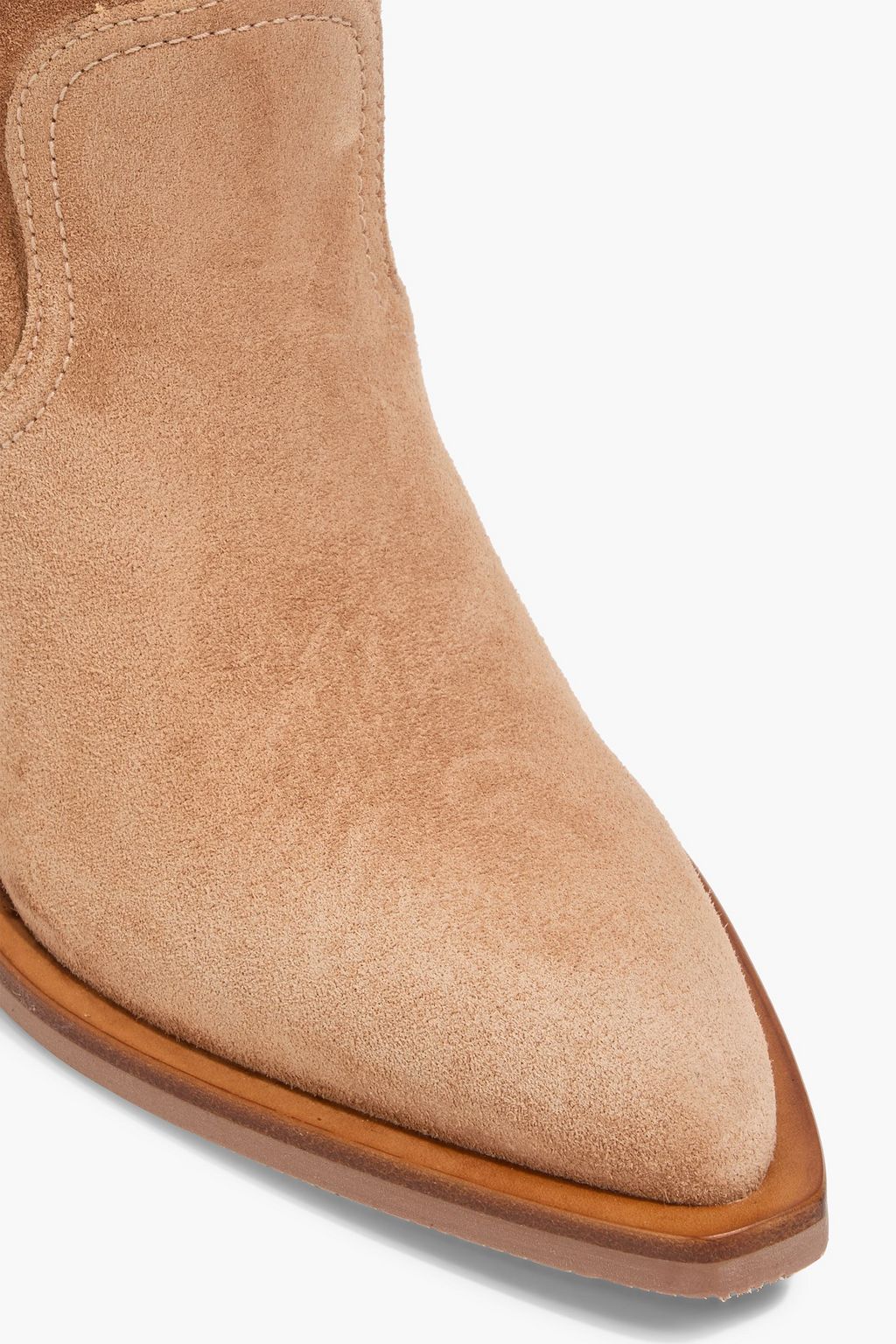 STUART WEITZMAN Felix suede cowboy boots