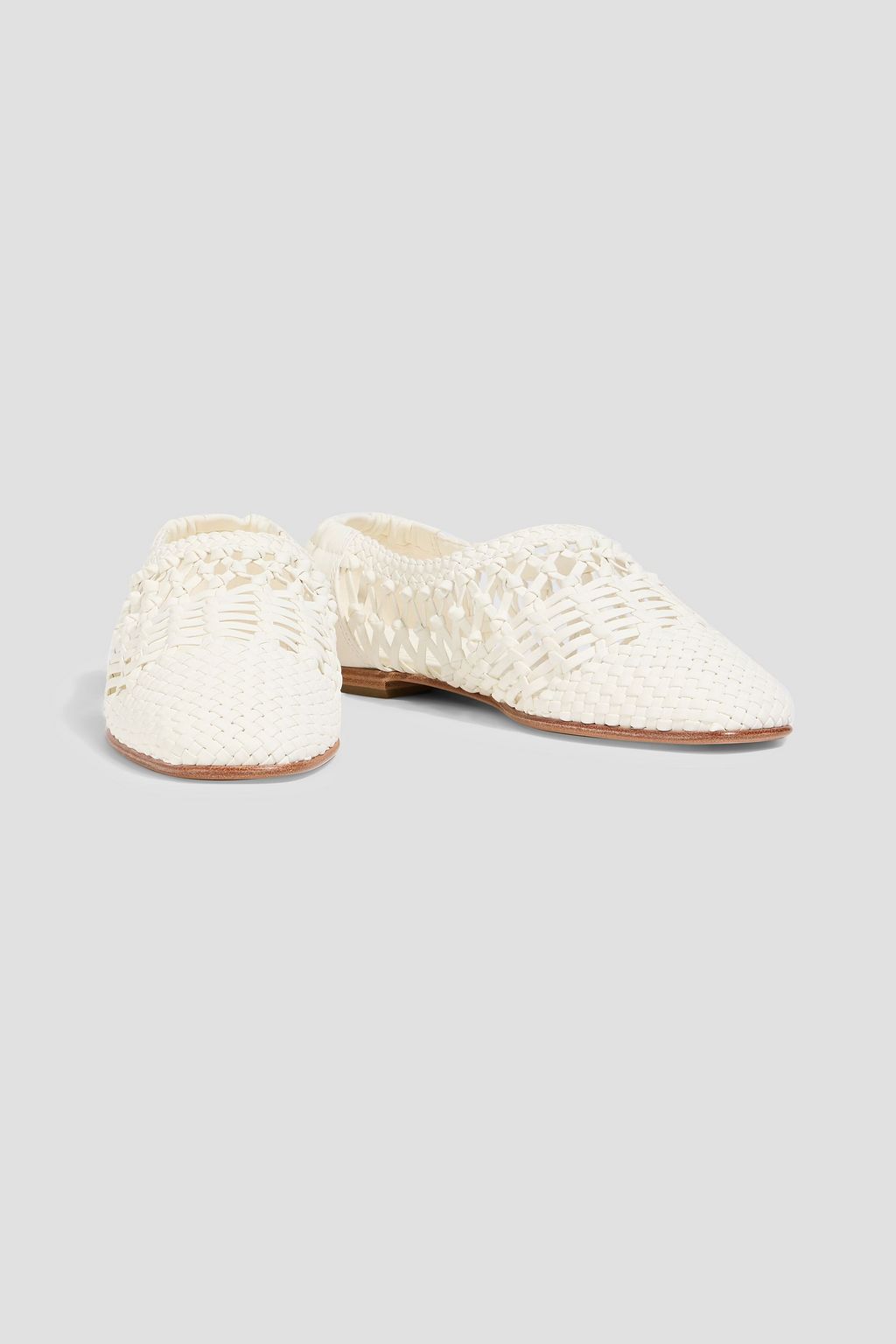 SIMKHAI Eden woven leather ballet flats
