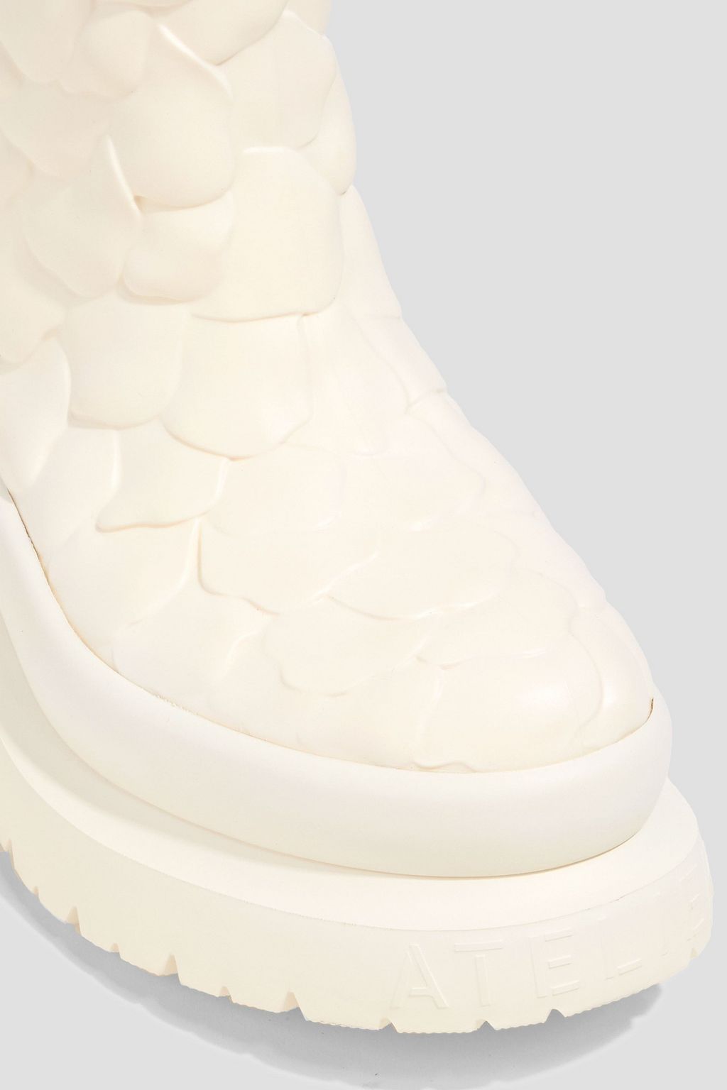 VALENTINO GARAVANI Atelier 03 Rose Edition PVC platform knee boots