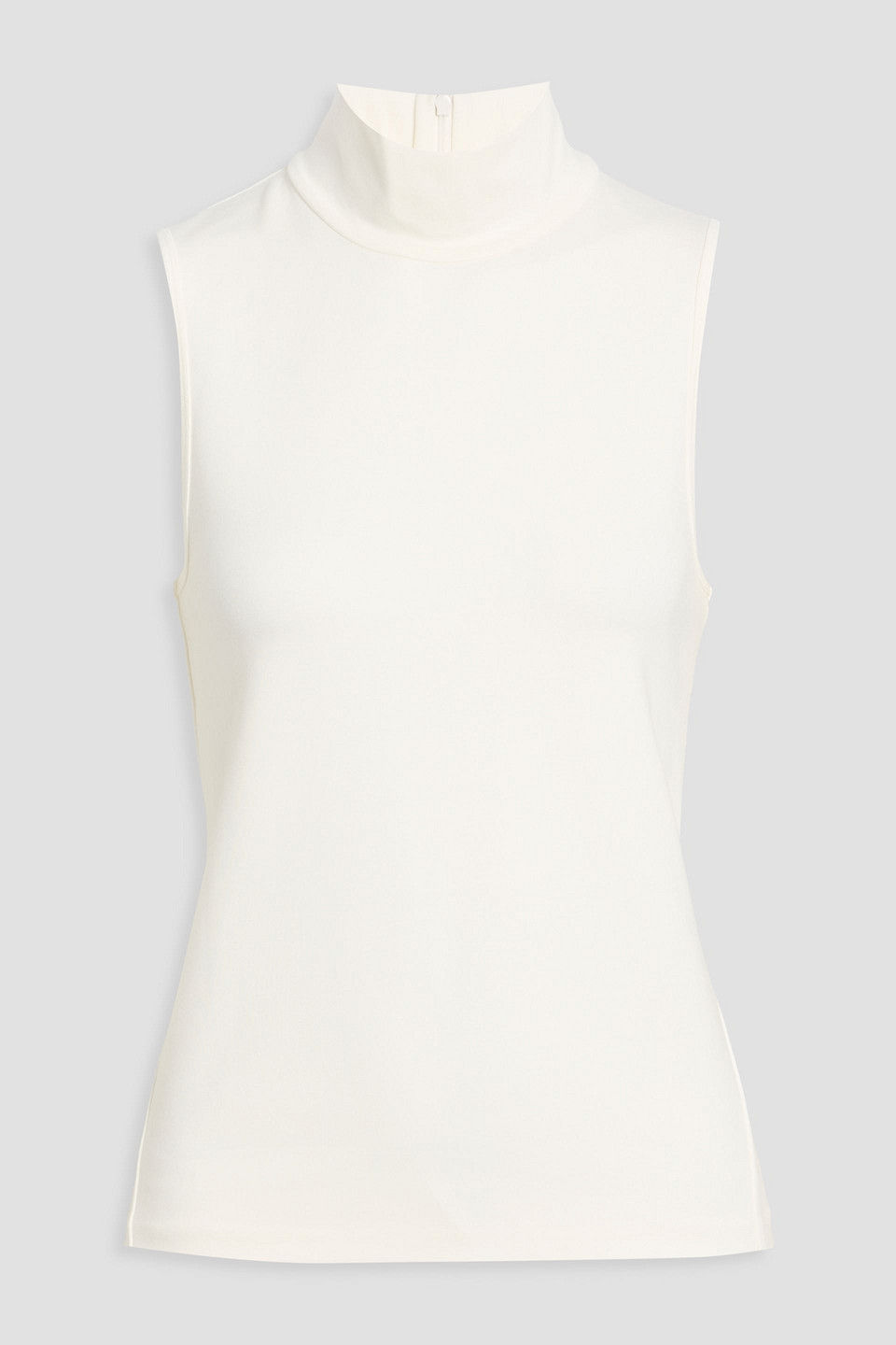 Rag & Bone Irina Ponte Turtleneck Top In White