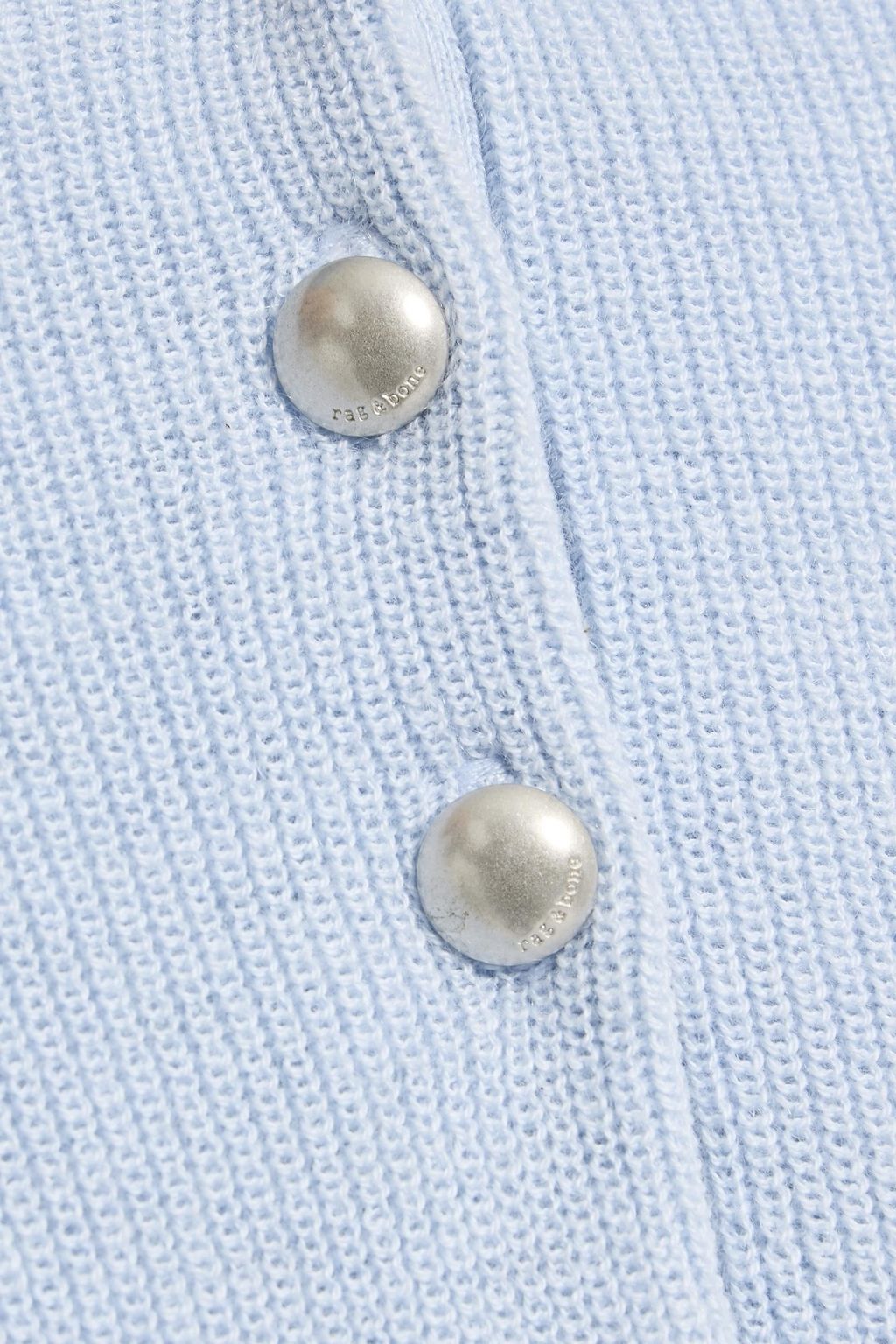 RAG & BONE Darcey cotton and cashmere-blend polo sweater