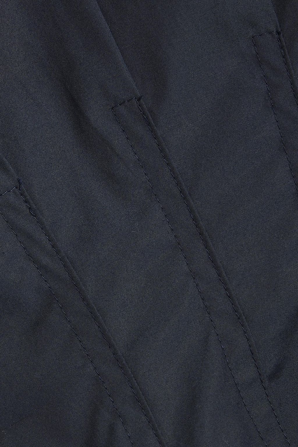 RAG & BONE Maddie pleated cotton-poplin mini dress