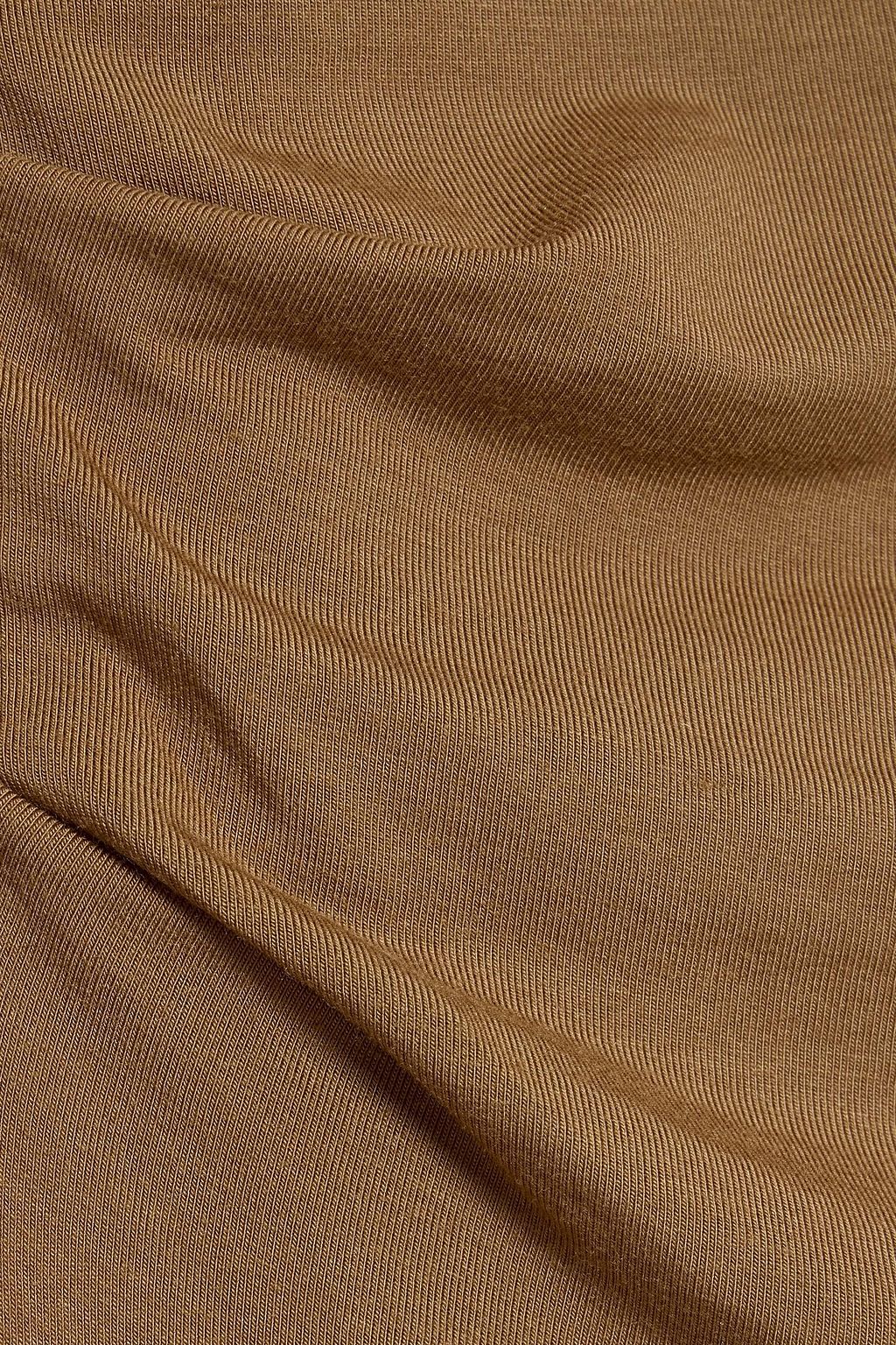 RAG & BONE Luca draped stretch-modal jersey maxi dress