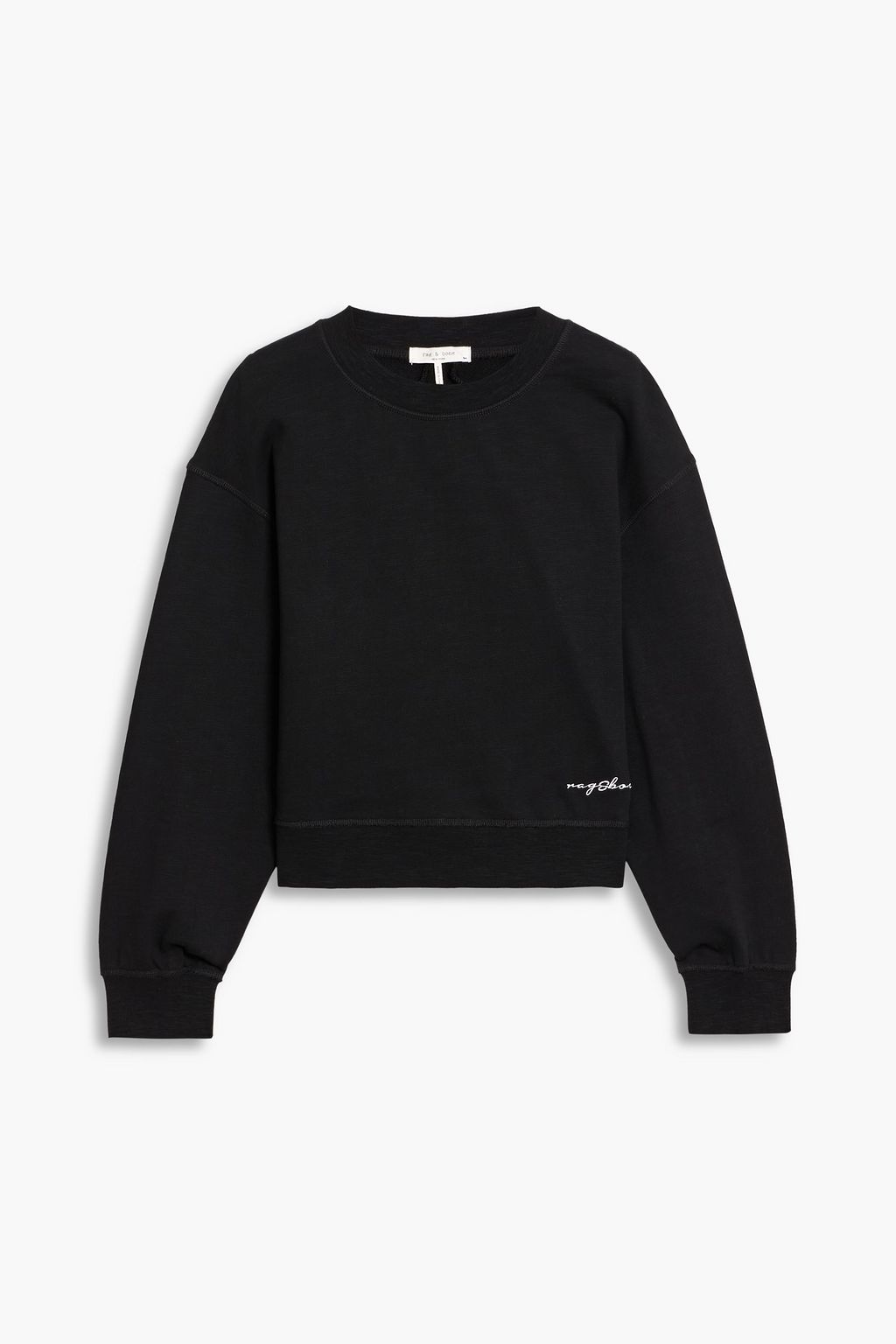 RAG & BONE Vintage French cotton-terry sweatshirt | THE OUTNET