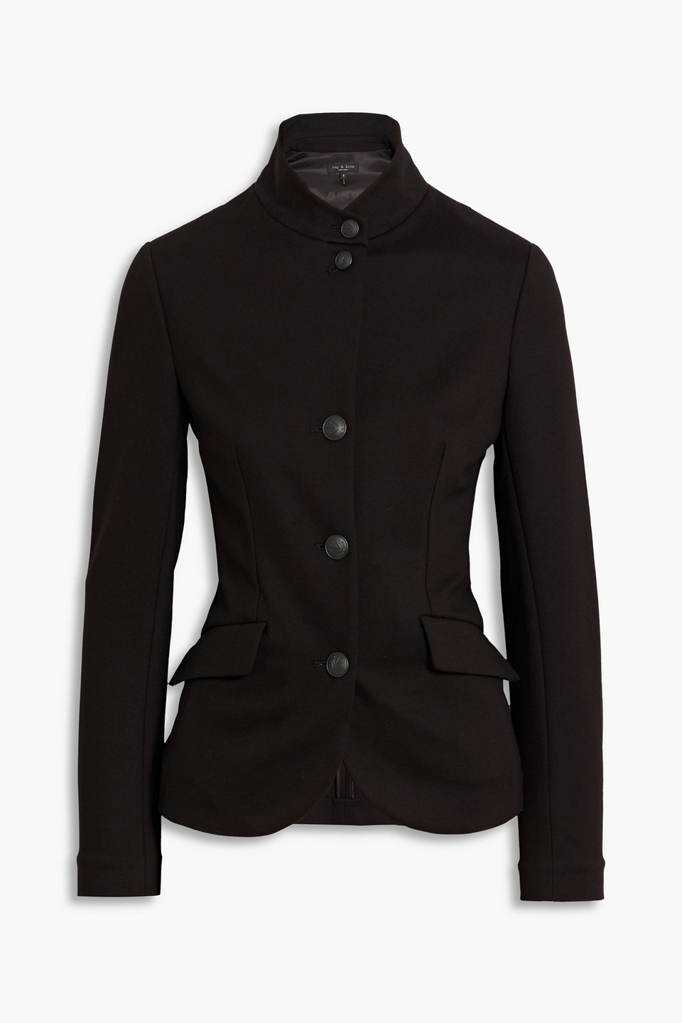 Rag & Bone Sadie Ponte Blazer In Black