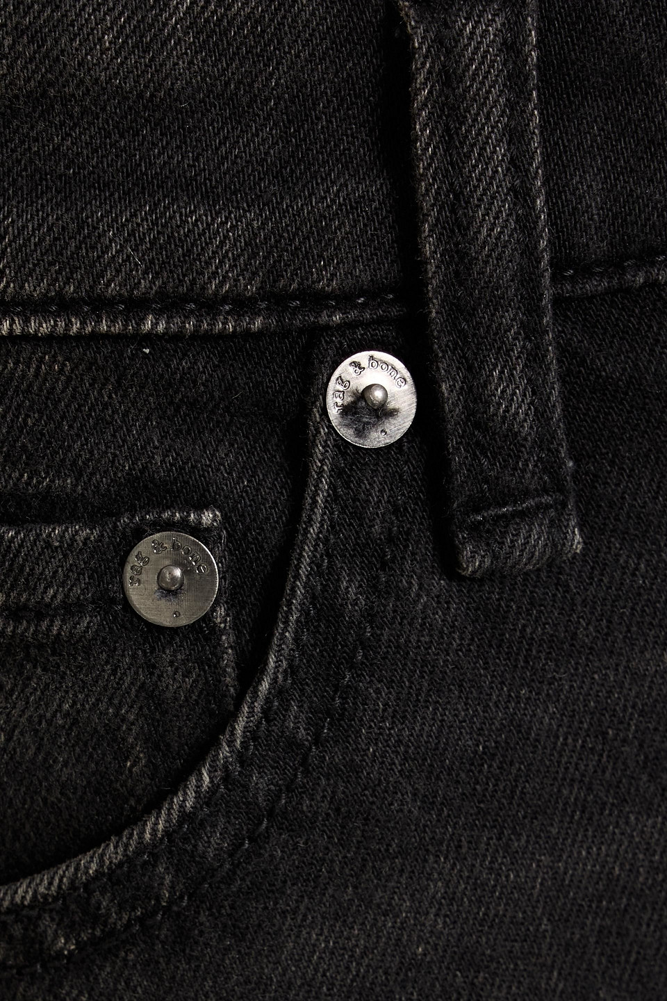 Rag & Bone Dre Slim Boyfriend Jeans In Black