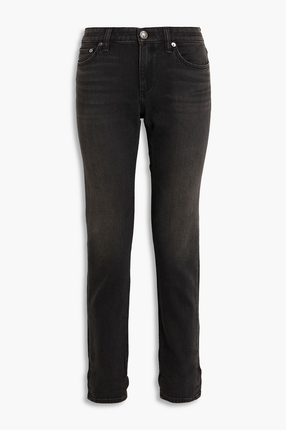 Rag & Bone Dre Slim Boyfriend Jeans In Black