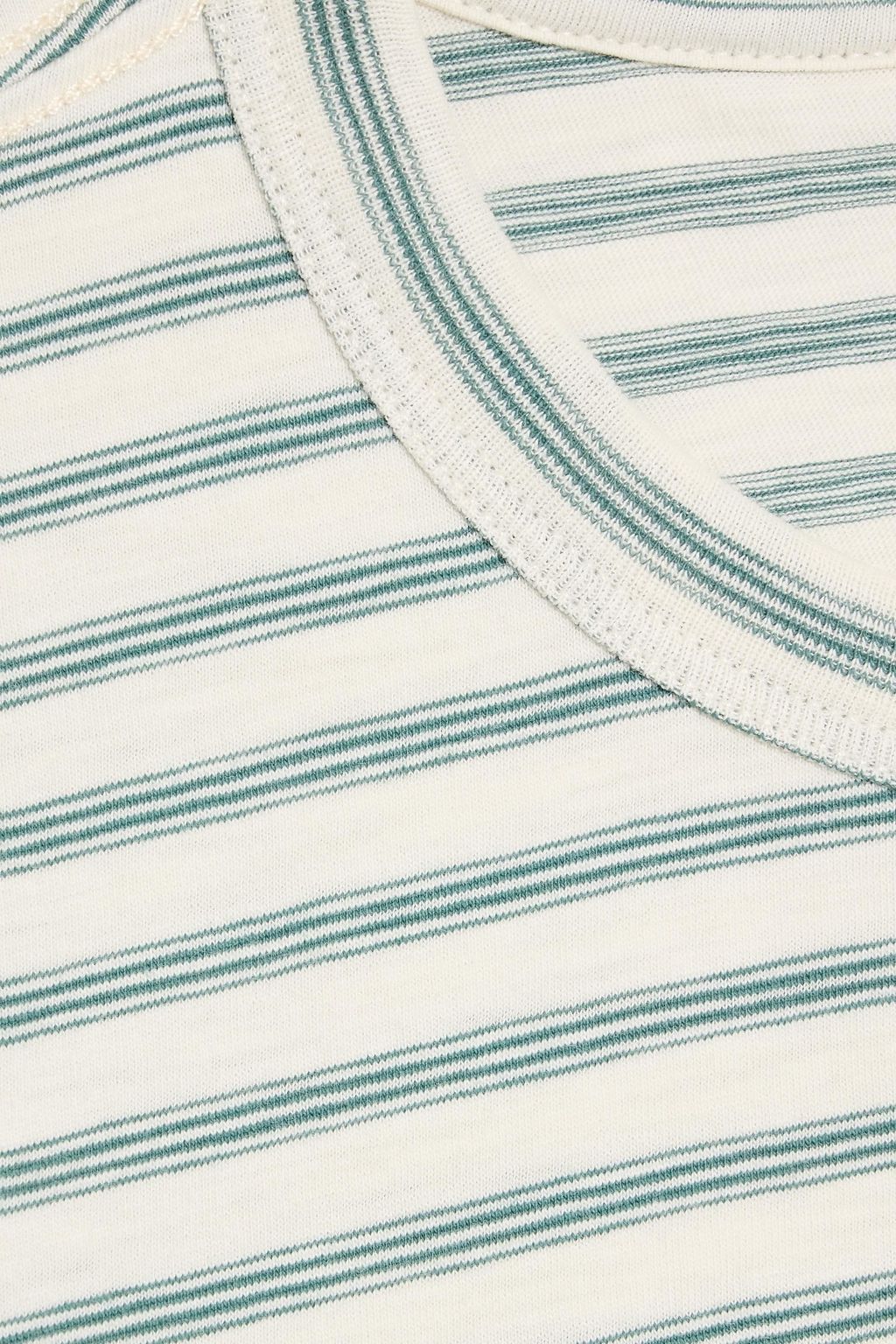 RAG & BONE Striped Pima cotton-jersey T-shirt